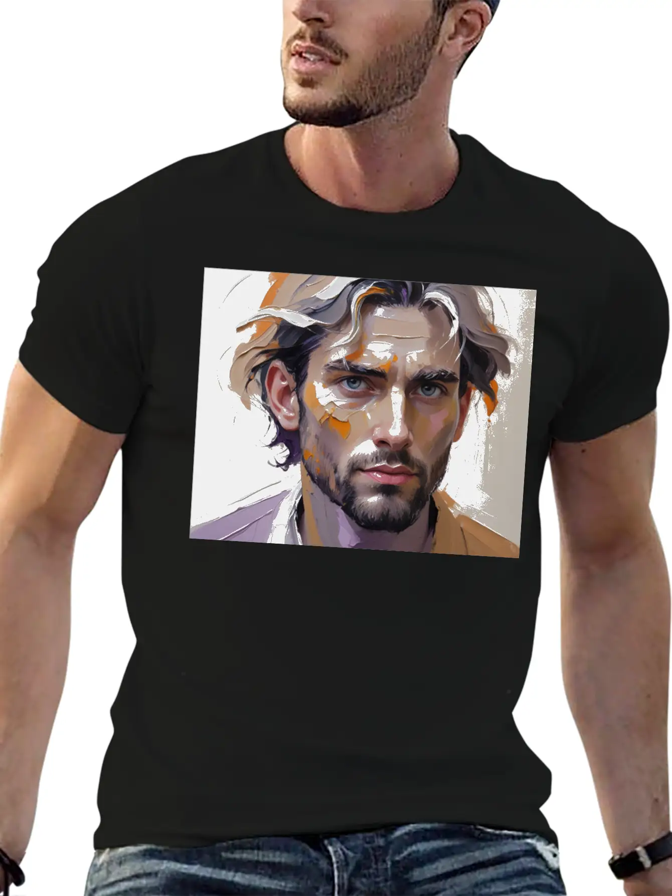 Artwork Soft Cotton Short Sleeve Tee – Unisex Wardrobe Staple
