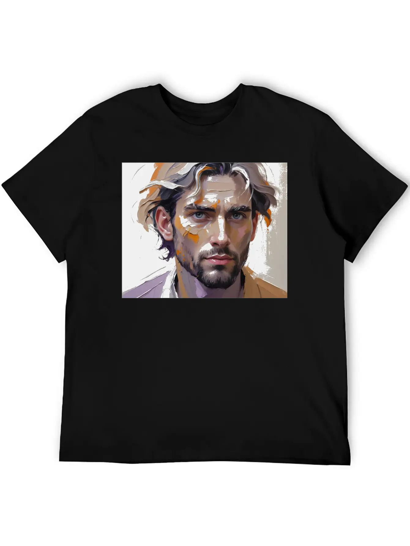 Artwork Soft Cotton Short Sleeve Tee – Unisex Wardrobe Staple