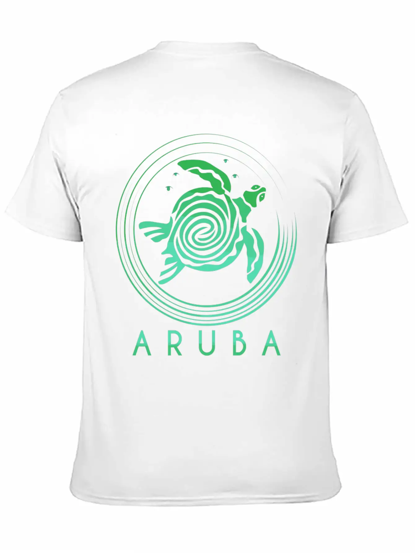 Aruba Tribal Turtle Classic Fit Graphic Tee For Daily Comfort – Unisex Cotton Shirt