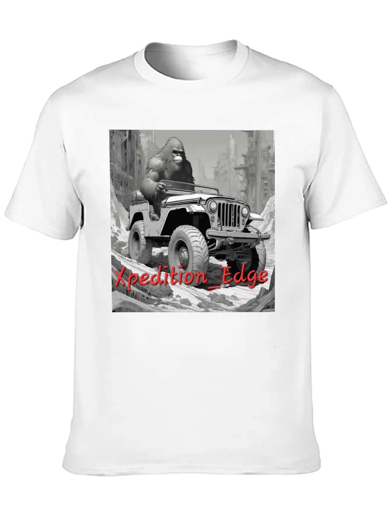 Ash Forest Sasquatch Unisex Casual T-Shirt – Clean Design For Daily Comfort