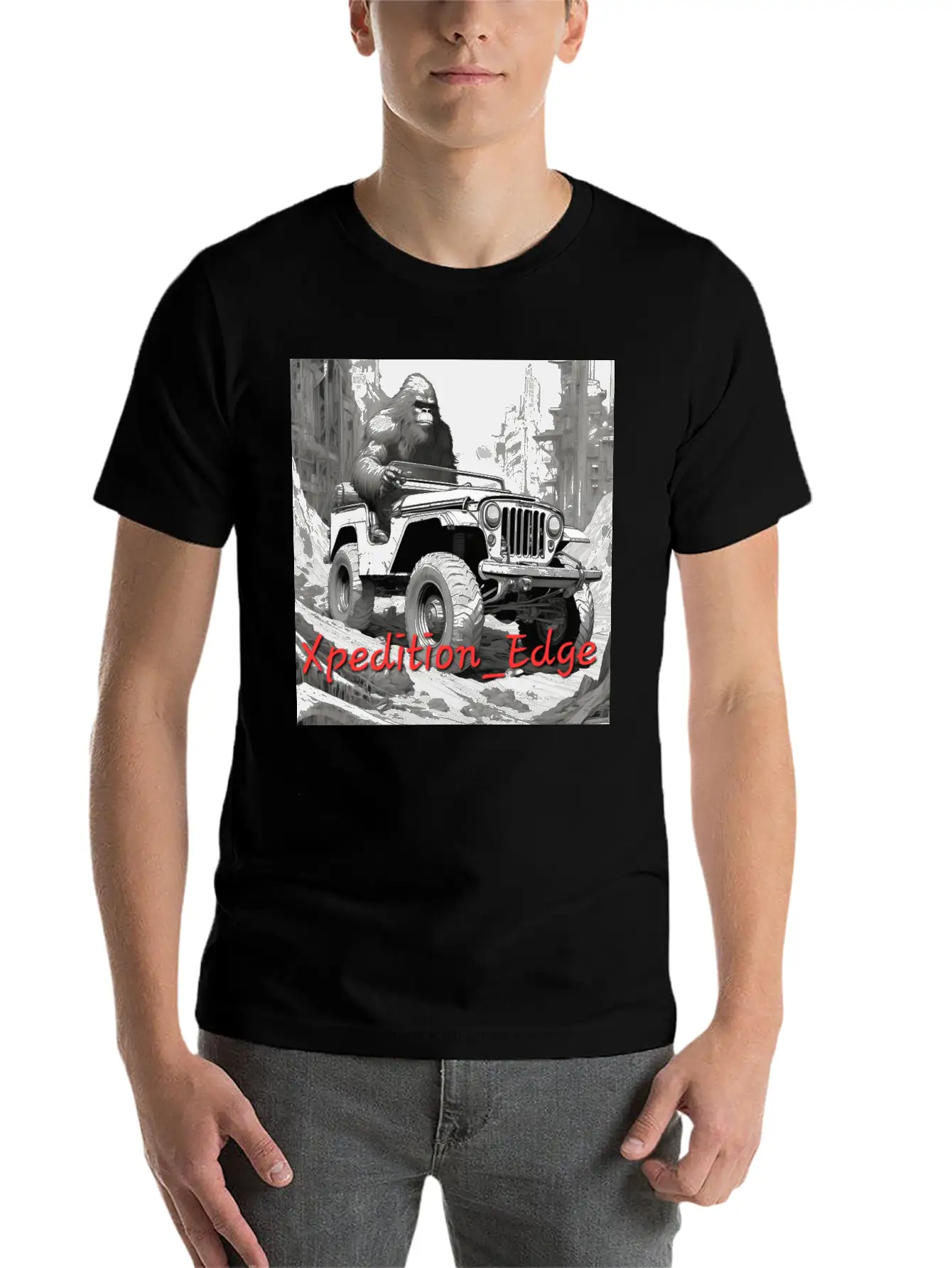 Ash Forest Sasquatch Unisex Casual T-Shirt – Clean Design For Daily Comfort