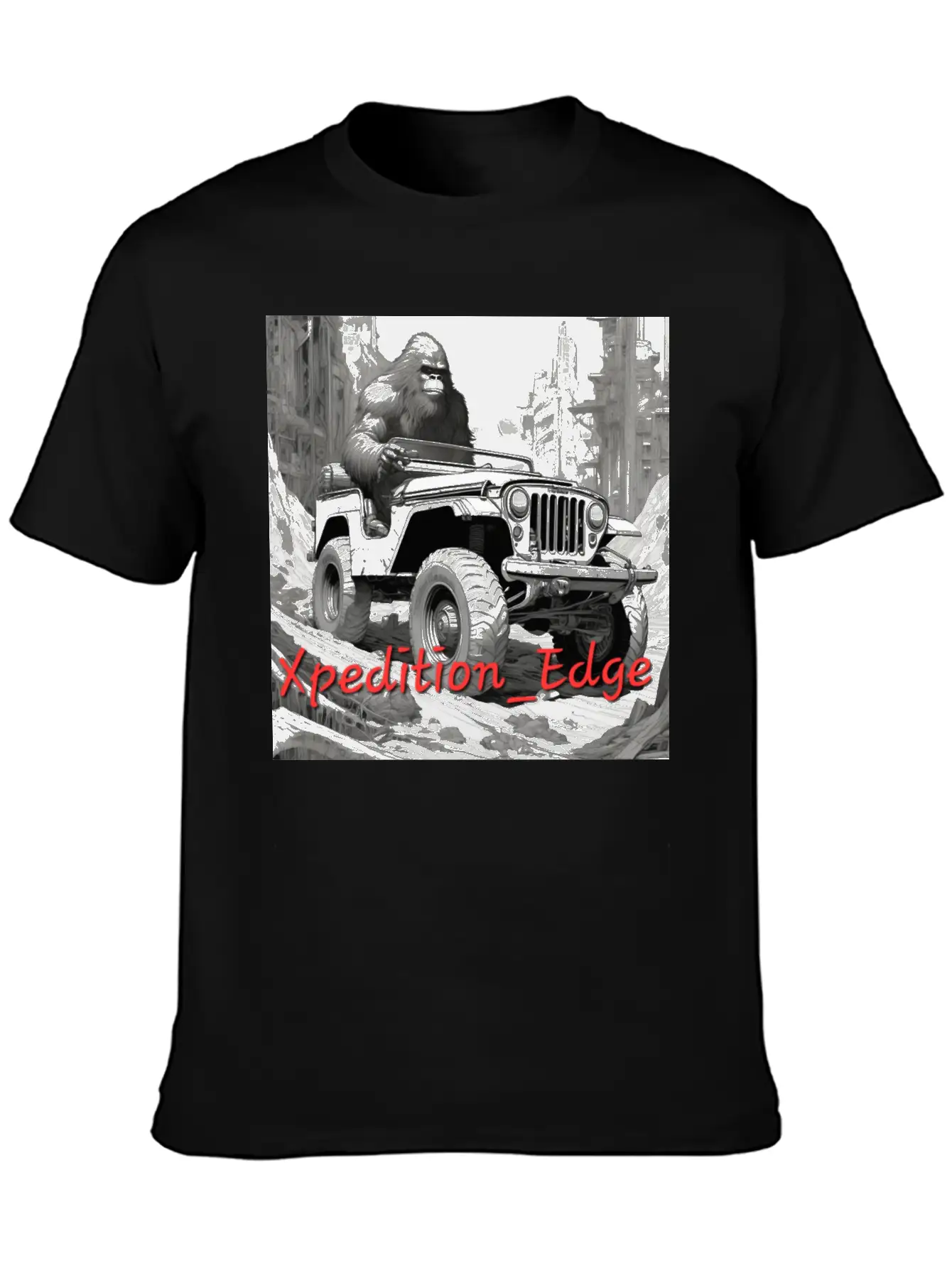 Ash Forest Sasquatch Unisex Casual T-Shirt – Clean Design For Daily Comfort