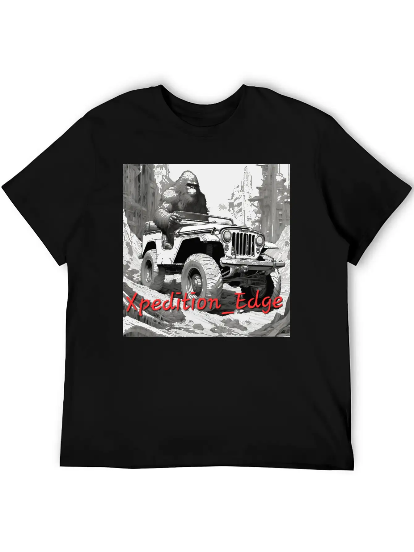 Ash Forest Sasquatch Unisex Casual T-Shirt – Clean Design For Daily Comfort