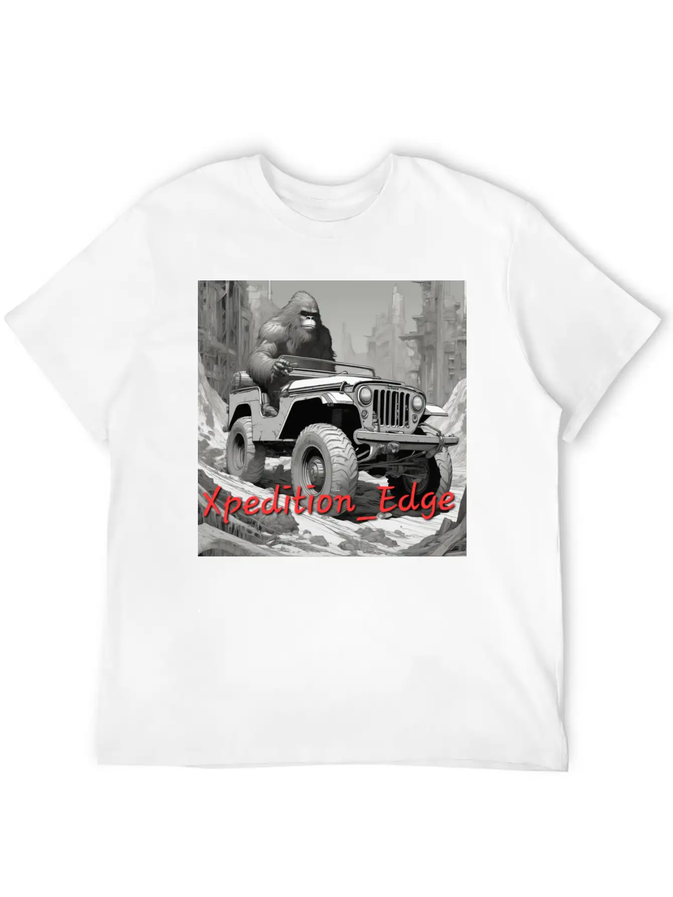 Ash Forest Sasquatch Unisex Casual T-Shirt – Clean Design For Daily Comfort