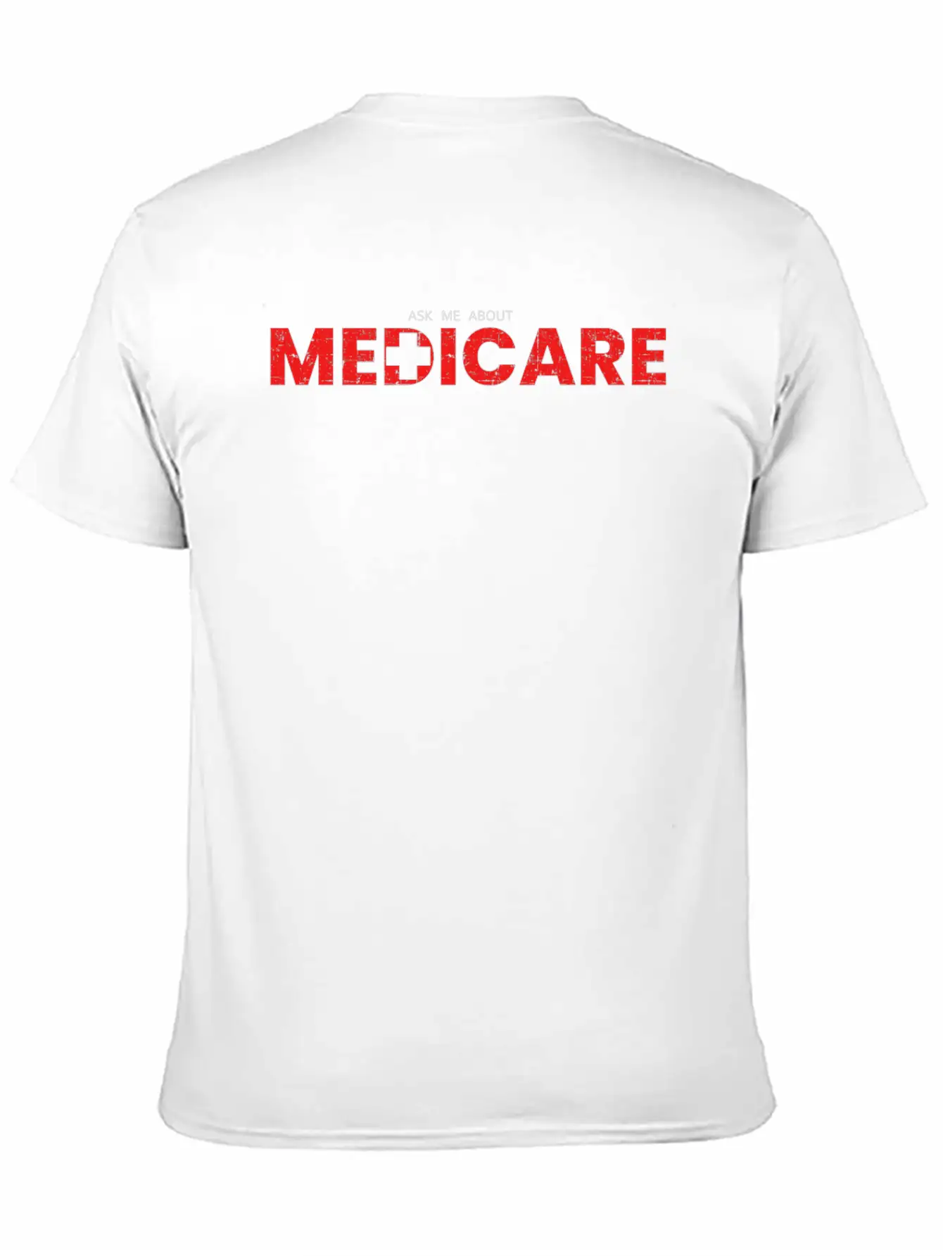 Ask Me About Medicare Essential Cotton Tee For Daily Outfits – Unisex Style