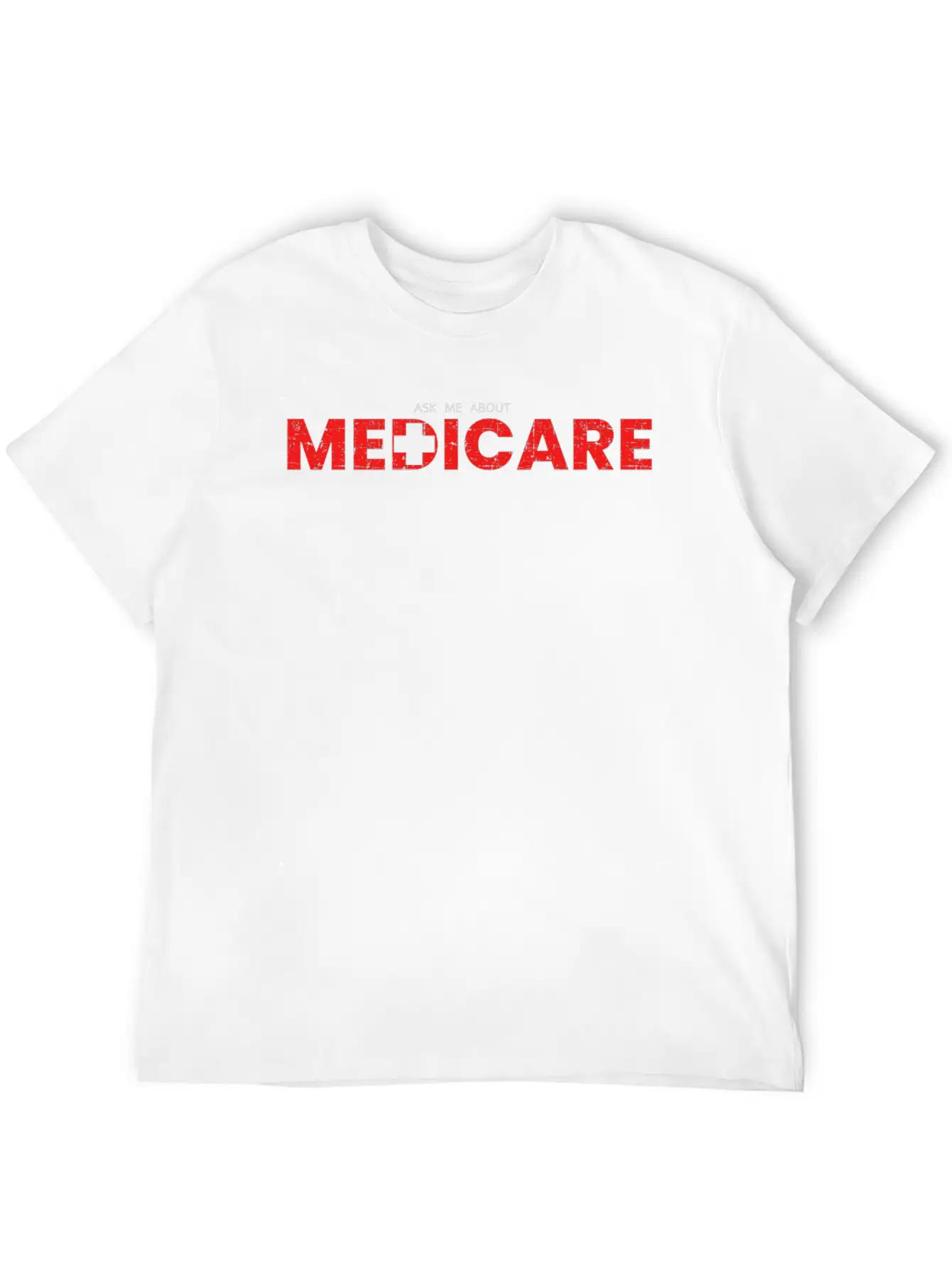 Ask Me About Medicare Essential Cotton Tee For Daily Outfits – Unisex Style