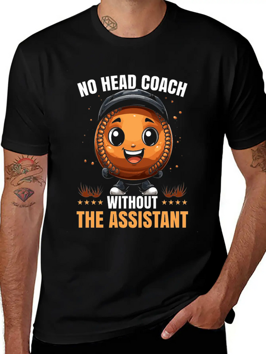 Assistant Coach Sport Trainer Team Coaching Classic Fit Graphic Tee For Daily Comfort – Unisex Cotton Shirt