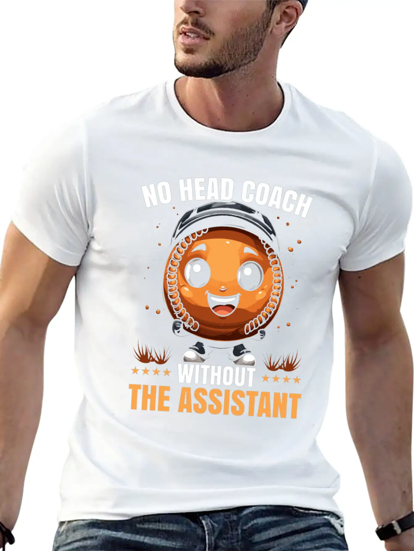 Assistant Coach Sport Trainer Team Coaching Classic Fit Graphic Tee For Daily Comfort – Unisex Cotton Shirt