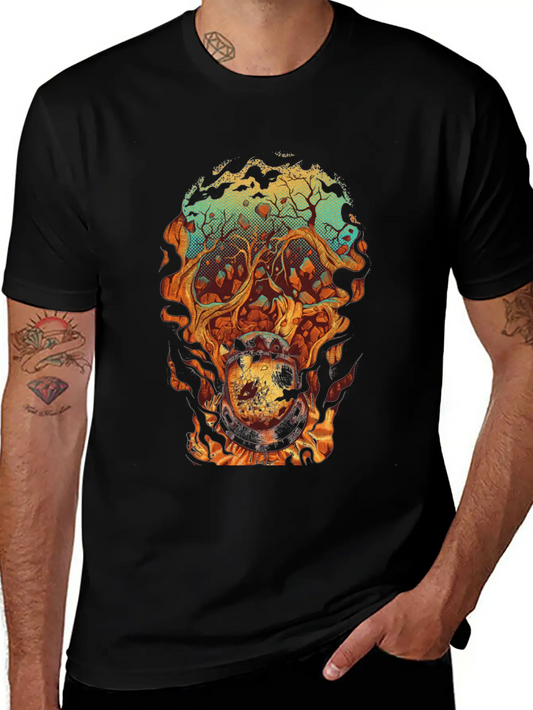 Astro Environment Unisex Casual T-Shirt – Clean Design For Daily Comfort