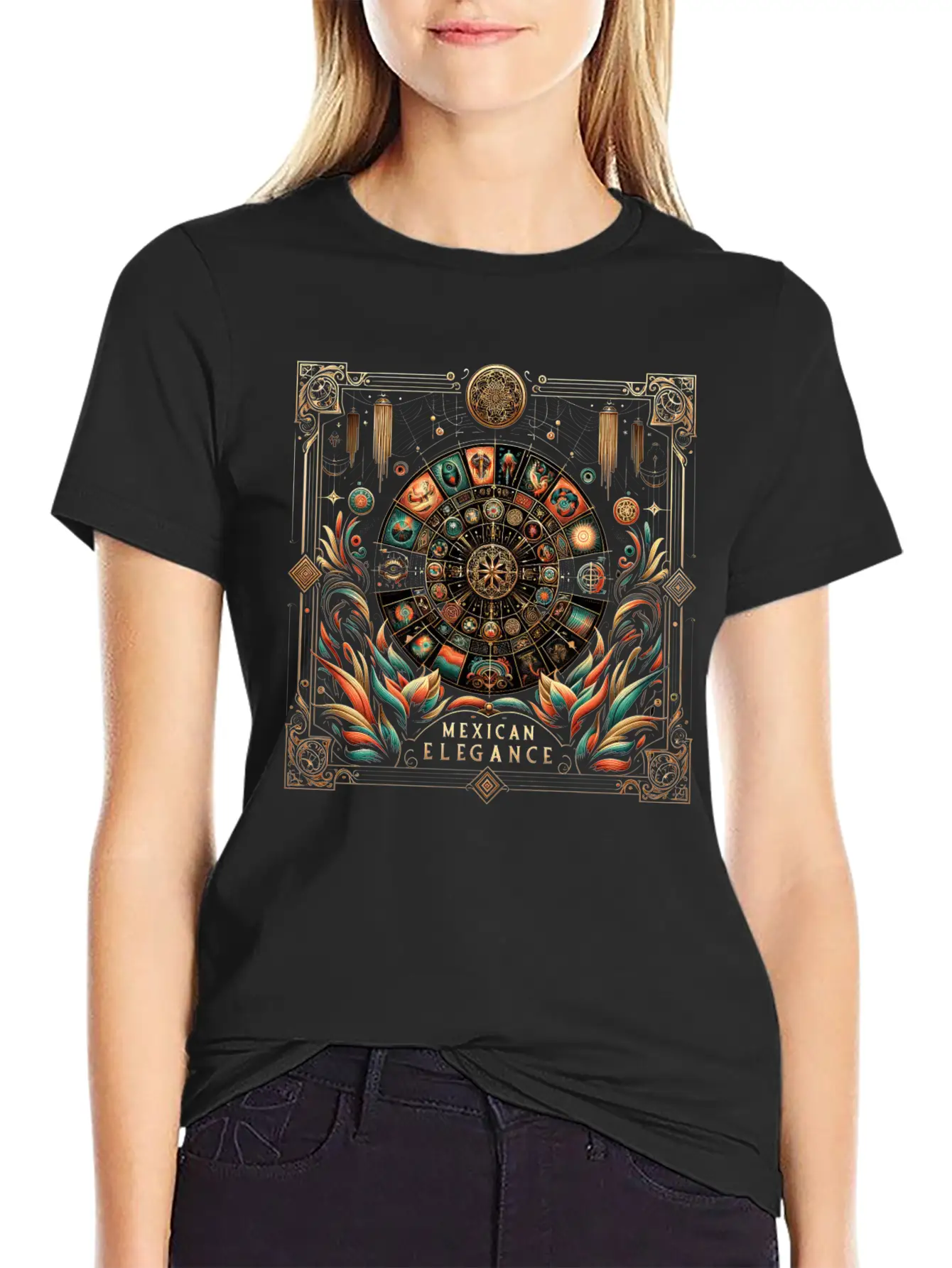 Astro Nouveau Mexican Luxe Basic Graphic T-Shirt – Daily Comfort In Soft Cotton