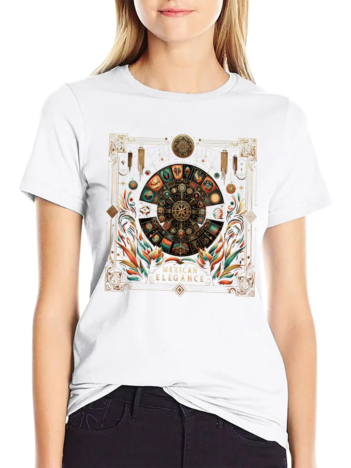 Astro Nouveau Mexican Luxe Basic Graphic T-Shirt – Daily Comfort In Soft Cotton