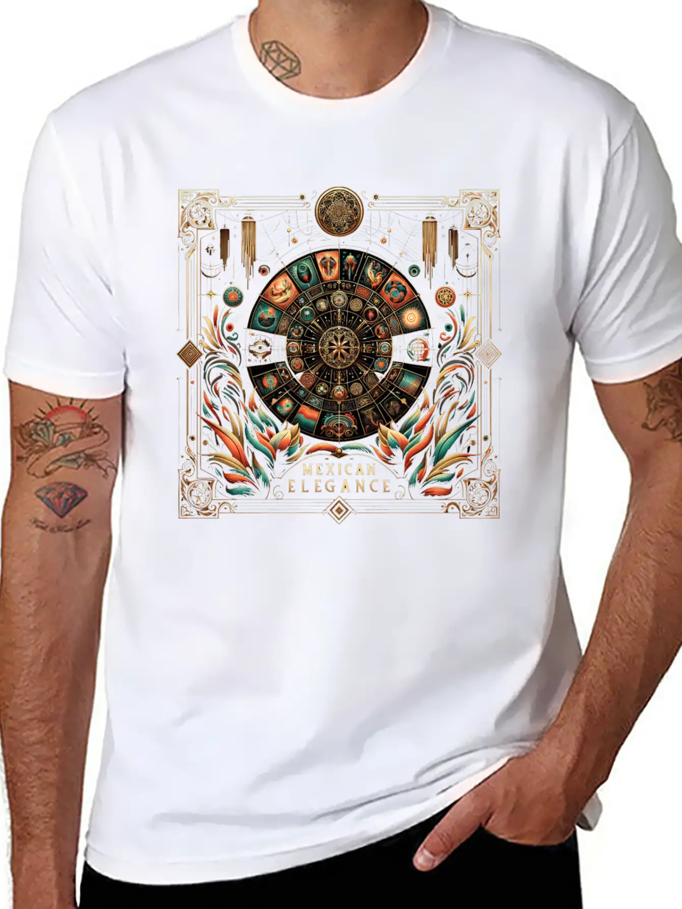 Astro Nouveau Mexican Luxe Basic Graphic T-Shirt – Daily Comfort In Soft Cotton