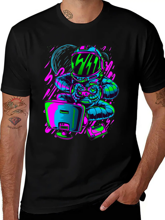 Astrogamer Unisex Casual T-Shirt – Clean Design For Daily Comfort