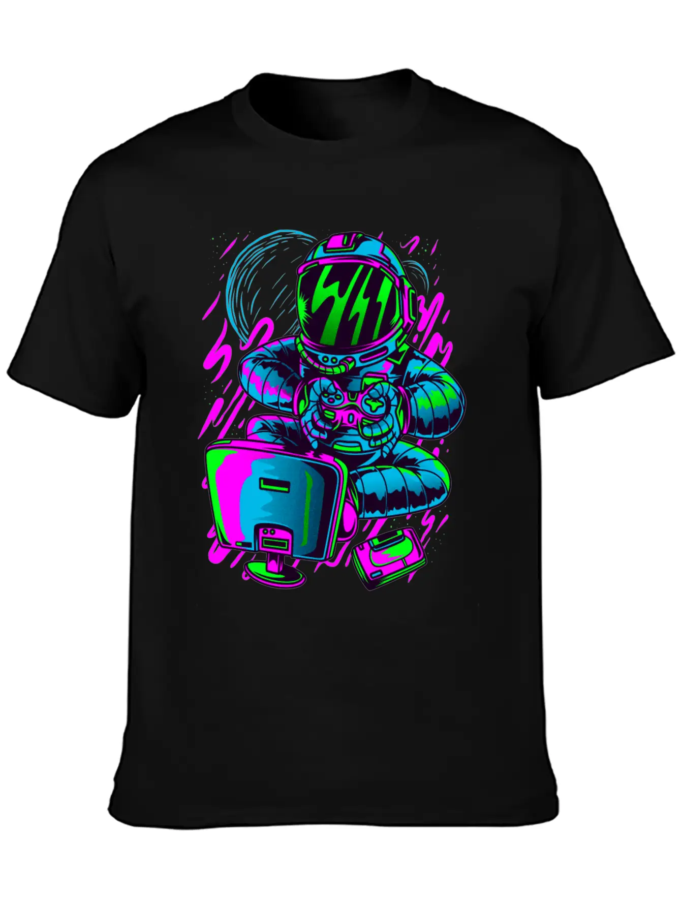 Astrogamer Unisex Casual T-Shirt – Clean Design For Daily Comfort