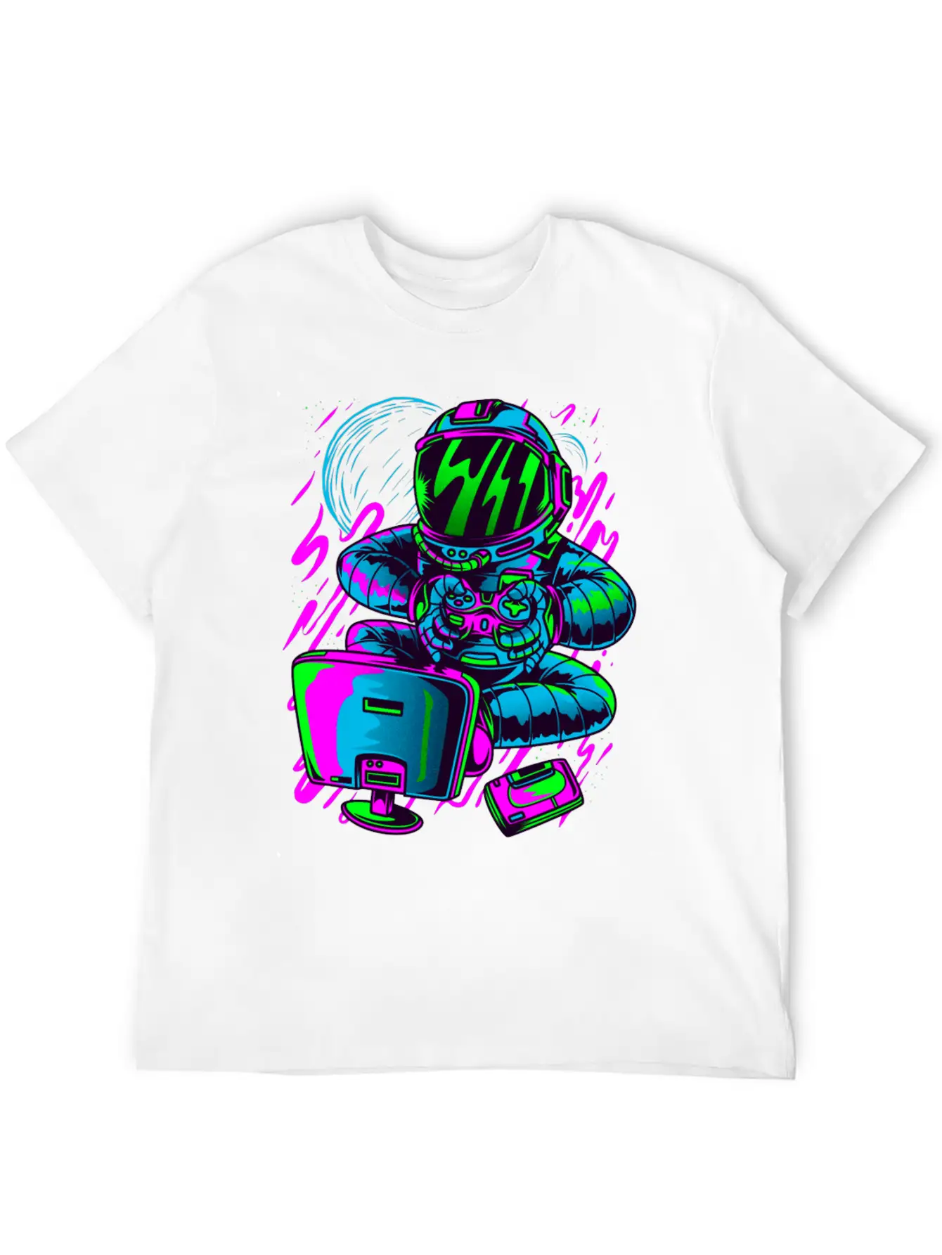 Astrogamer Unisex Casual T-Shirt – Clean Design For Daily Comfort