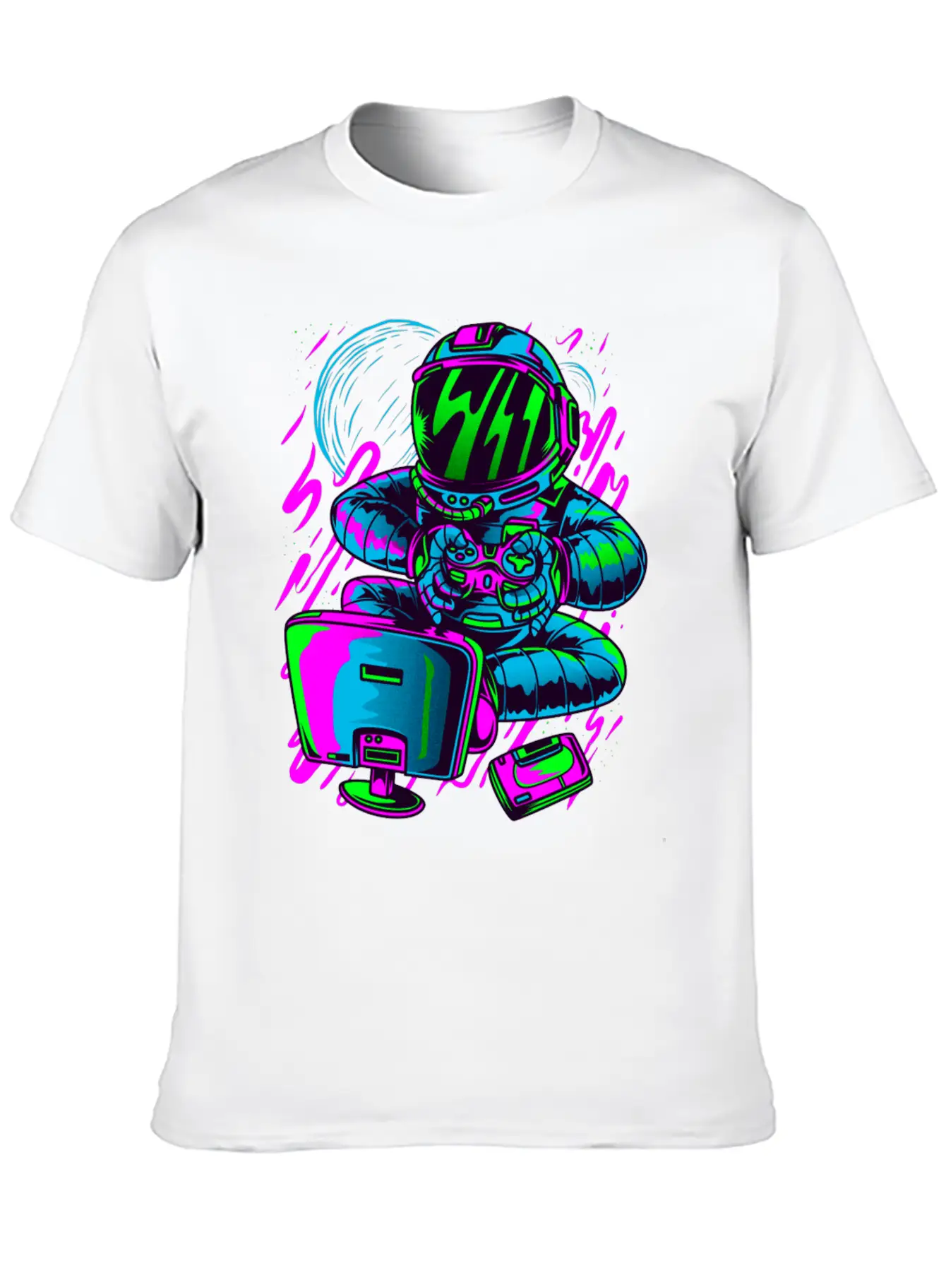 Astrogamer Unisex Casual T-Shirt – Clean Design For Daily Comfort