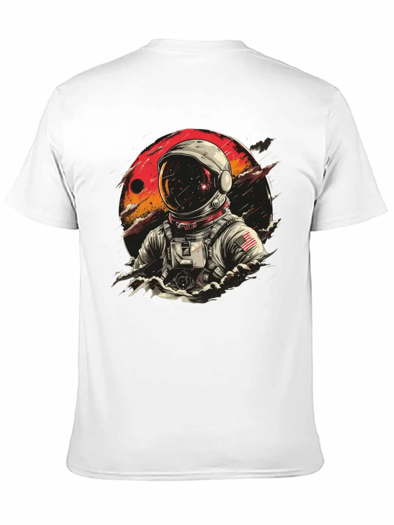 Astronaut Adventure - Explore The Cosmos Essential Cotton Tee For Daily Outfits – Unisex Style