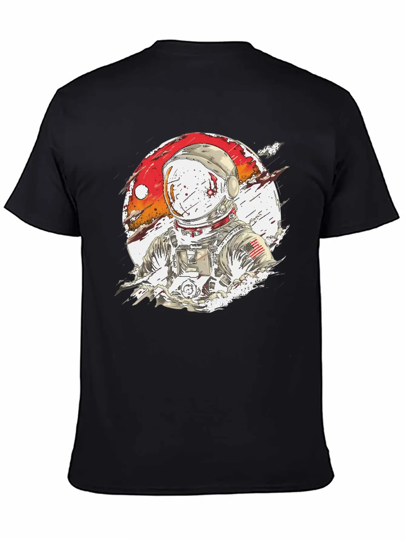 Astronaut Adventure - Explore The Cosmos Essential Cotton Tee For Daily Outfits – Unisex Style