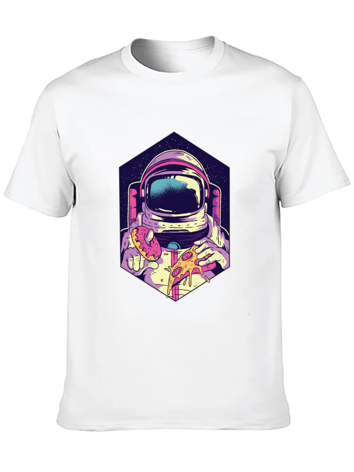 Astronaut Food Modern Fit Casual T-Shirt – Clean And Versatile Design