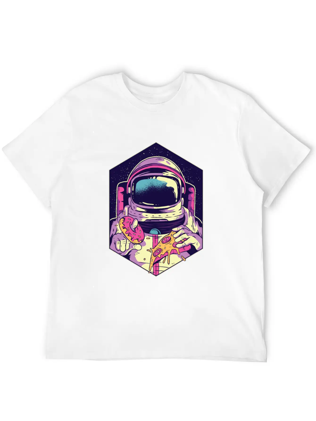 Astronaut Food Modern Fit Casual T-Shirt – Clean And Versatile Design