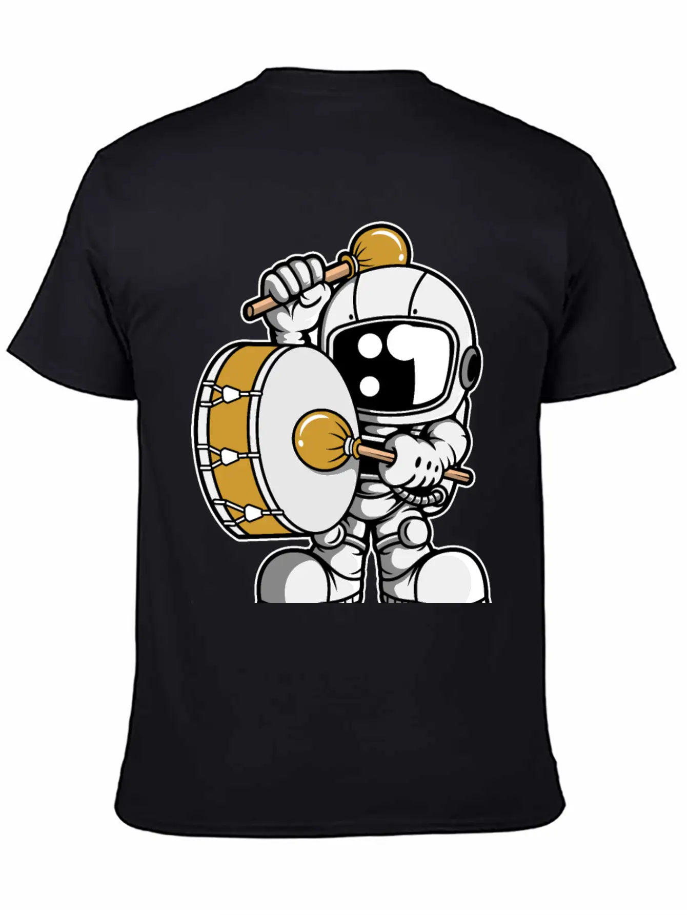 Astronaut Marching Band Relaxed Everyday Tee – Lightweight And Durable Cotton