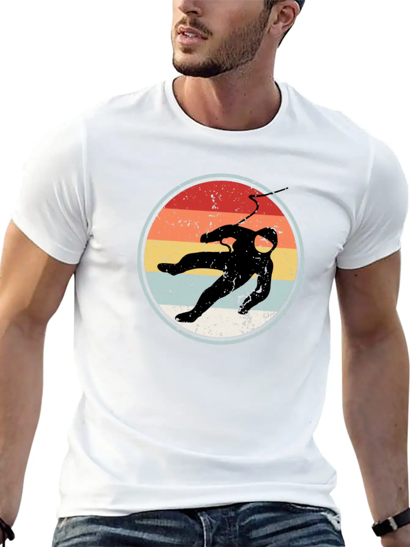 Astronaut VINTAGE COLLECTION Unisex Casual T-Shirt – Clean Design For Daily Comfort