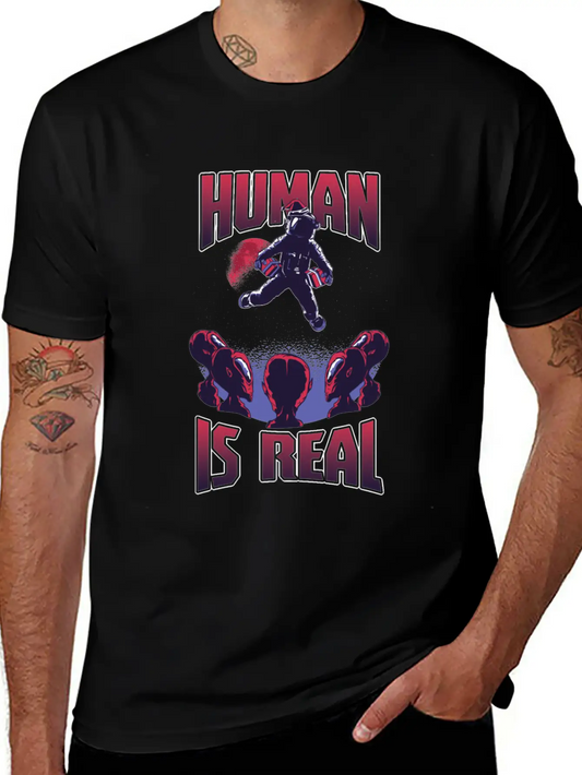 Astronauts Scientist Galaxy Planets Gifts Human Lightweight Cotton T-Shirt – Daily Comfort Graphic Shirt