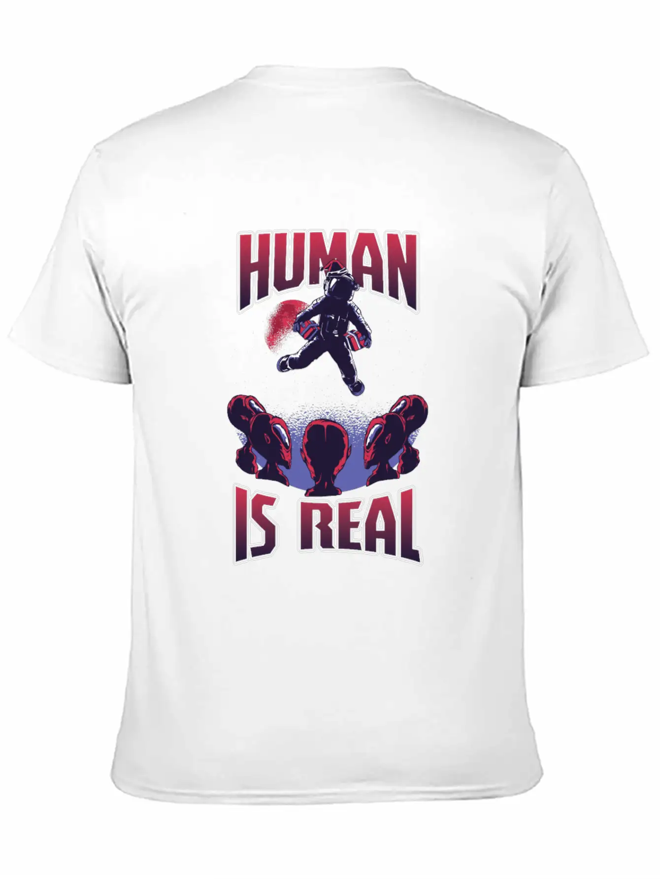 Astronauts Scientist Galaxy Planets Gifts Human Lightweight Cotton T-Shirt – Daily Comfort Graphic Shirt
