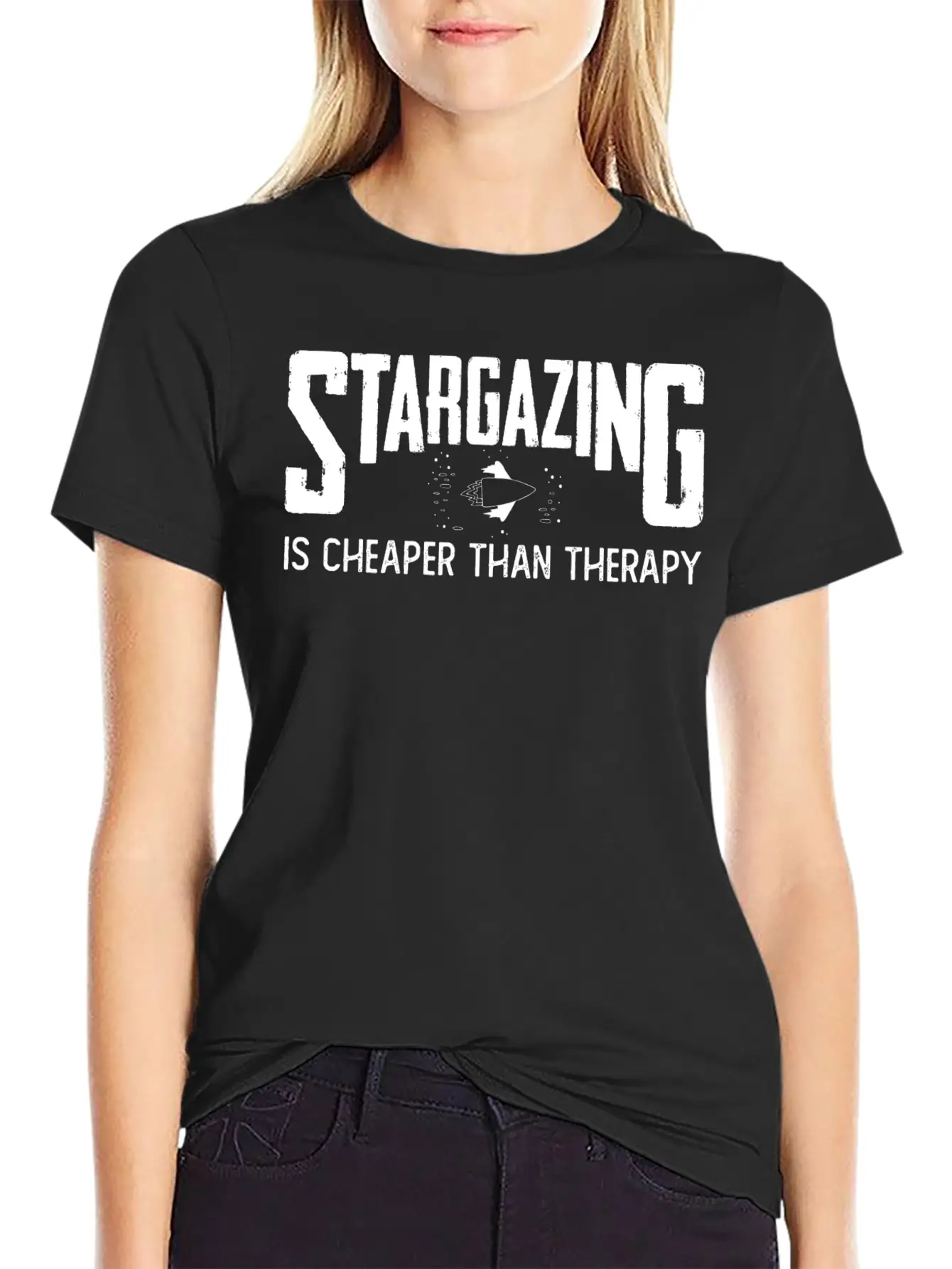 Astronomer Joke Astronomy Stargazing Stargazer Relaxed Everyday Tee – Lightweight And Durable Cotton