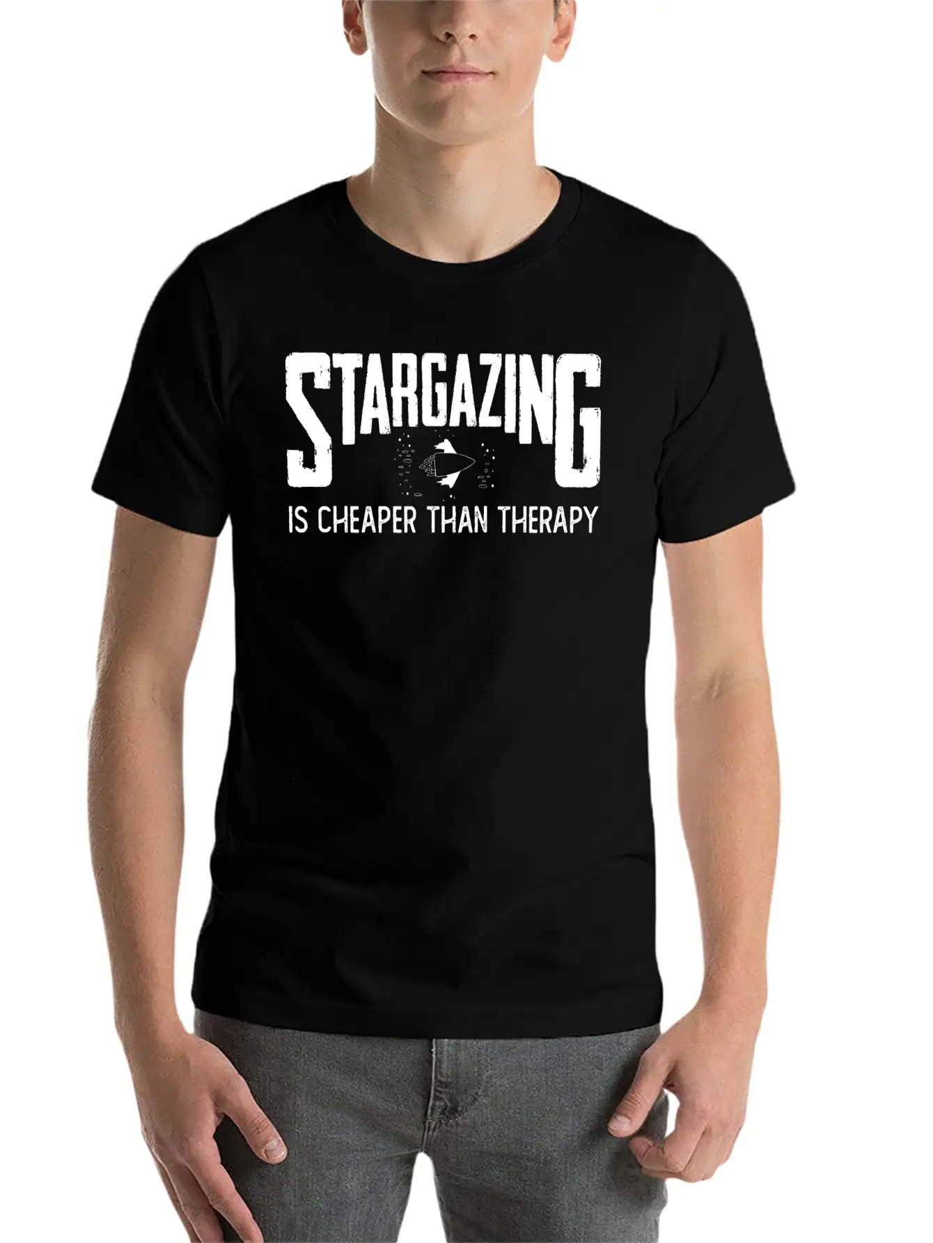 Astronomer Joke Astronomy Stargazing Stargazer Relaxed Everyday Tee – Lightweight And Durable Cotton