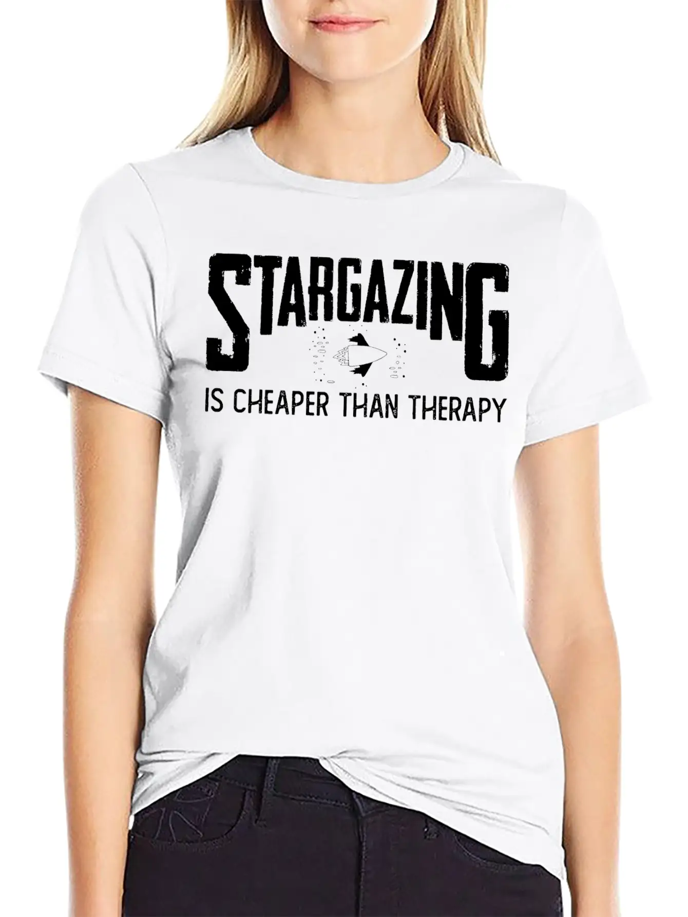 Astronomer Joke Astronomy Stargazing Stargazer Relaxed Everyday Tee – Lightweight And Durable Cotton