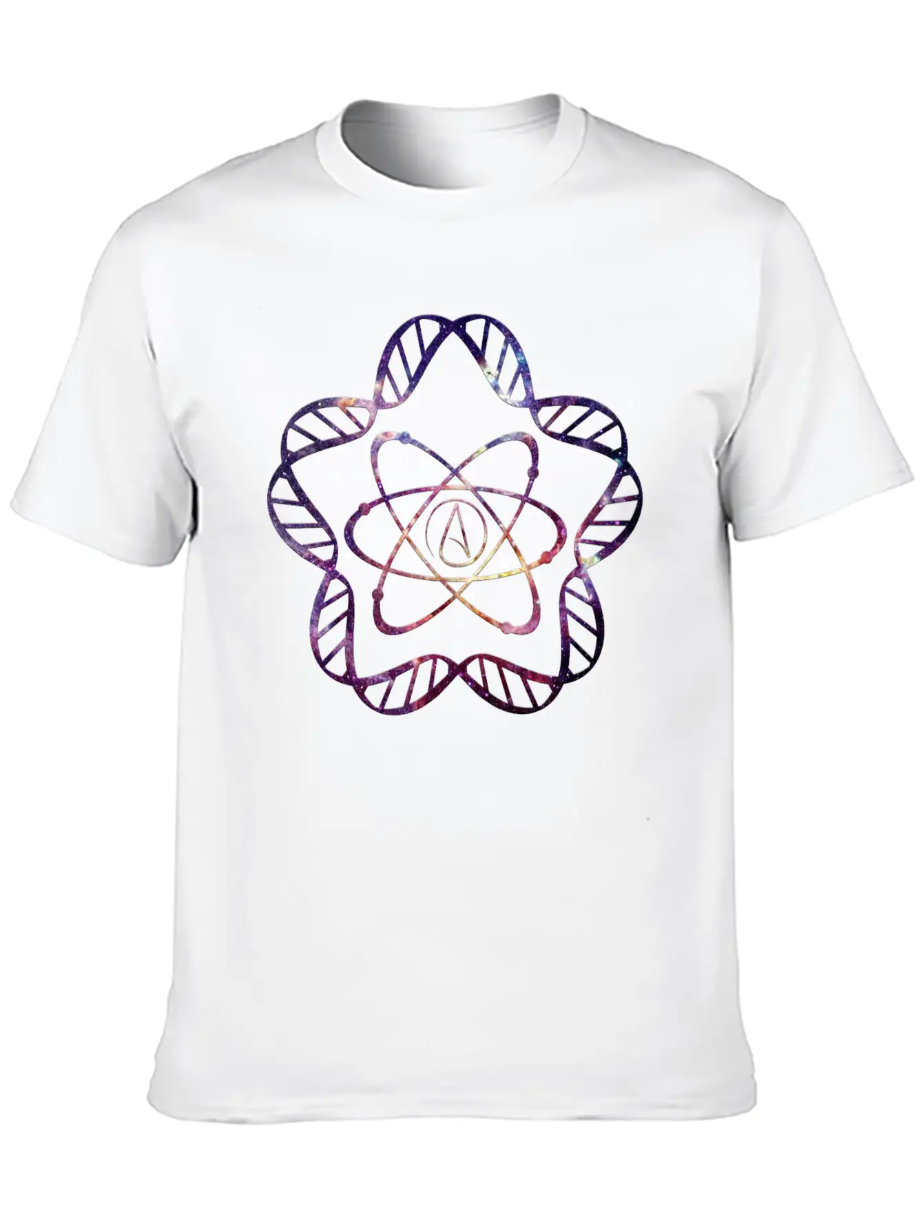 Atheist Star DNA Stylish Everyday T-Shirt – Unisex Basic Cotton Tee