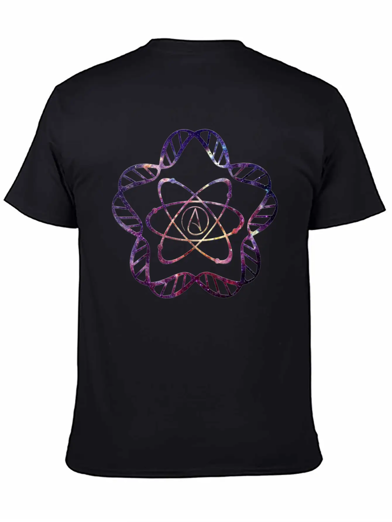 Atheist Star DNA Stylish Everyday T-Shirt – Unisex Basic Cotton Tee