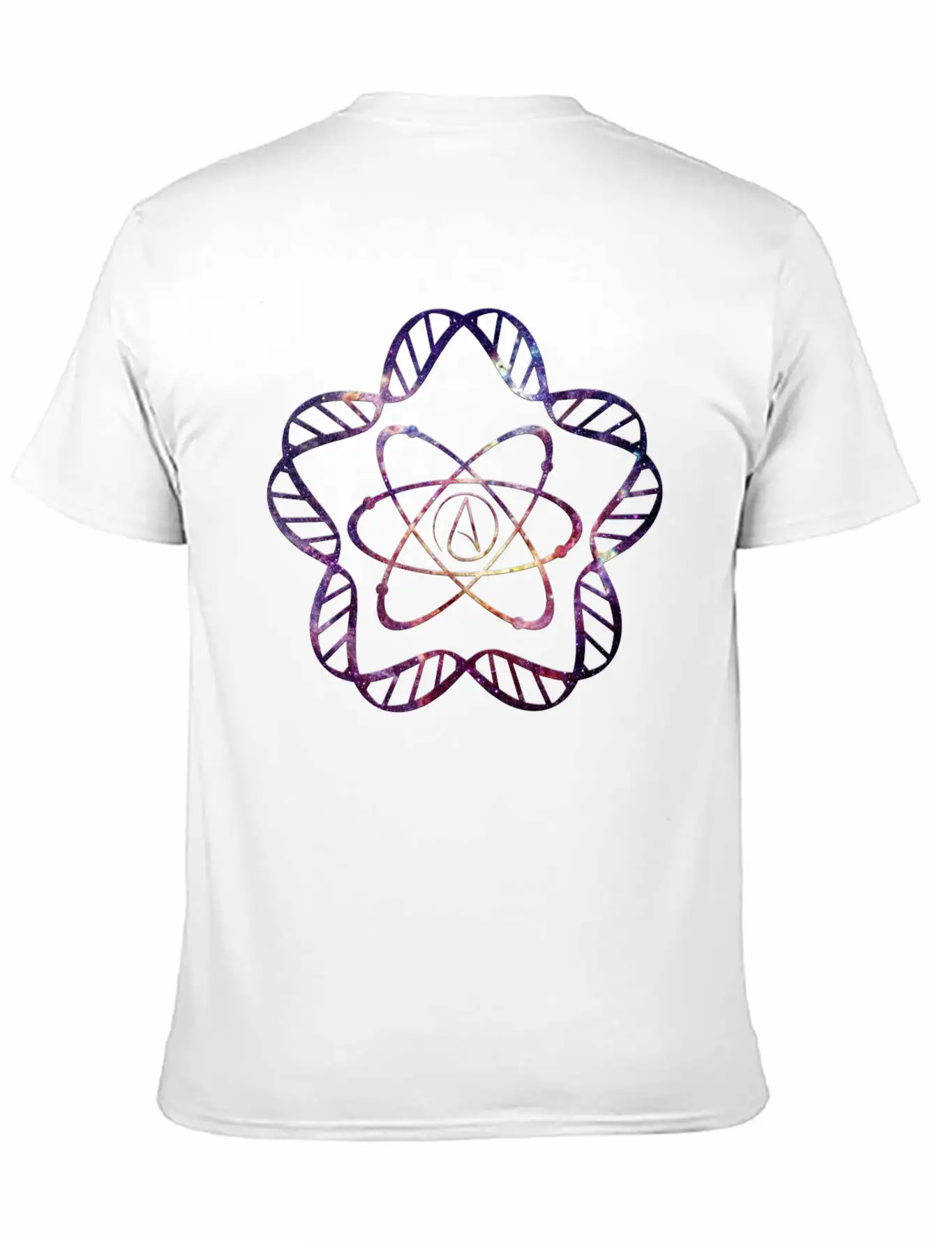 Atheist Star DNA Stylish Everyday T-Shirt – Unisex Basic Cotton Tee