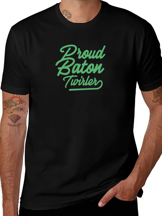 Athlete Baton Twirling Essential Cotton Tee For Daily Outfits – Unisex Style