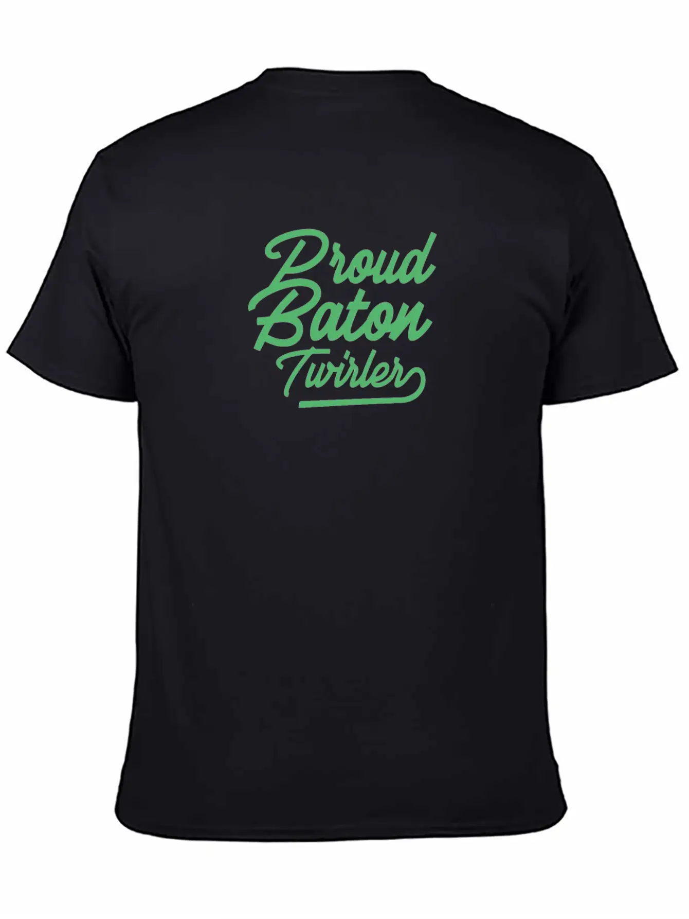 Athlete Baton Twirling Essential Cotton Tee For Daily Outfits – Unisex Style