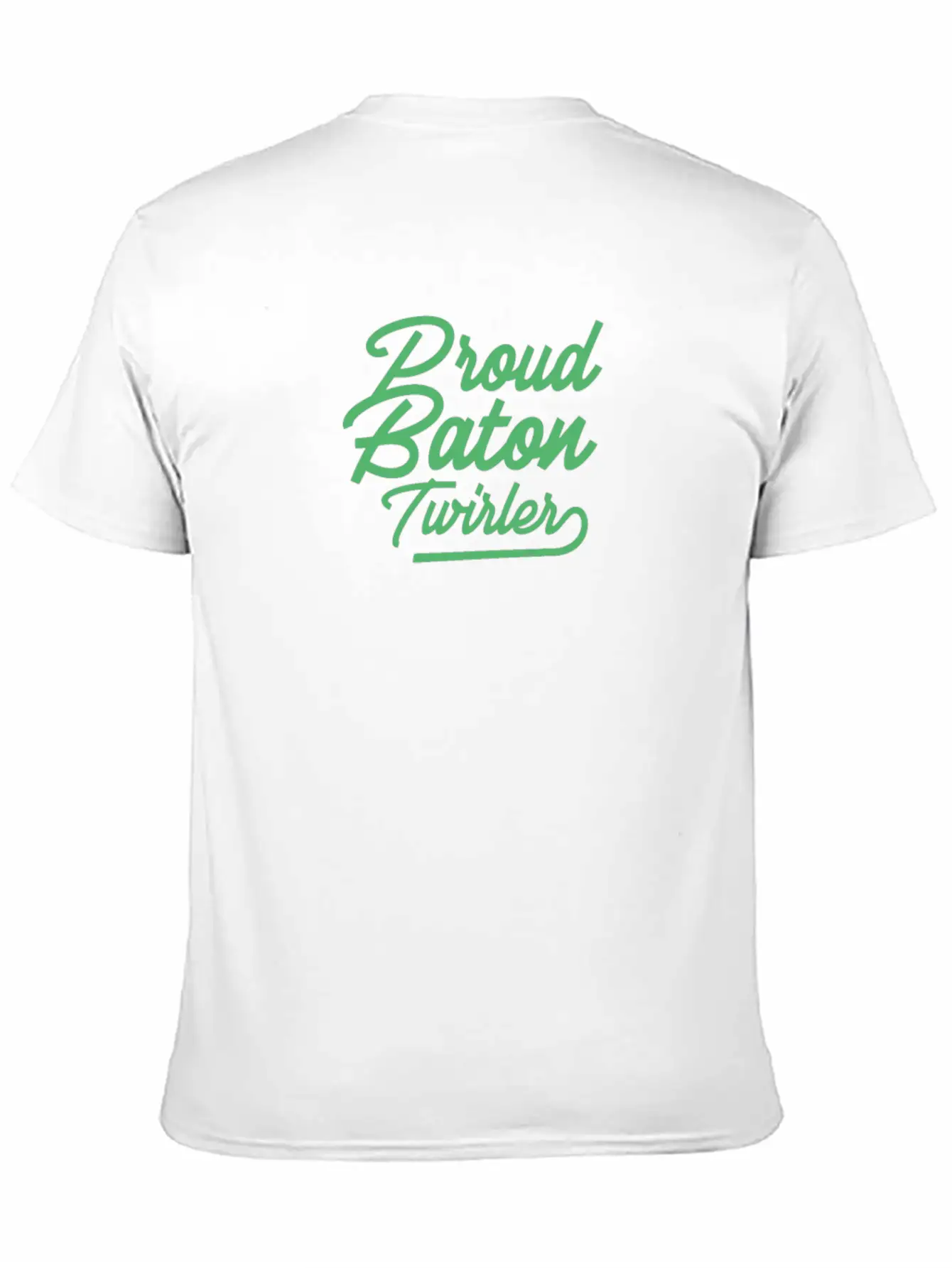 Athlete Baton Twirling Essential Cotton Tee For Daily Outfits – Unisex Style
