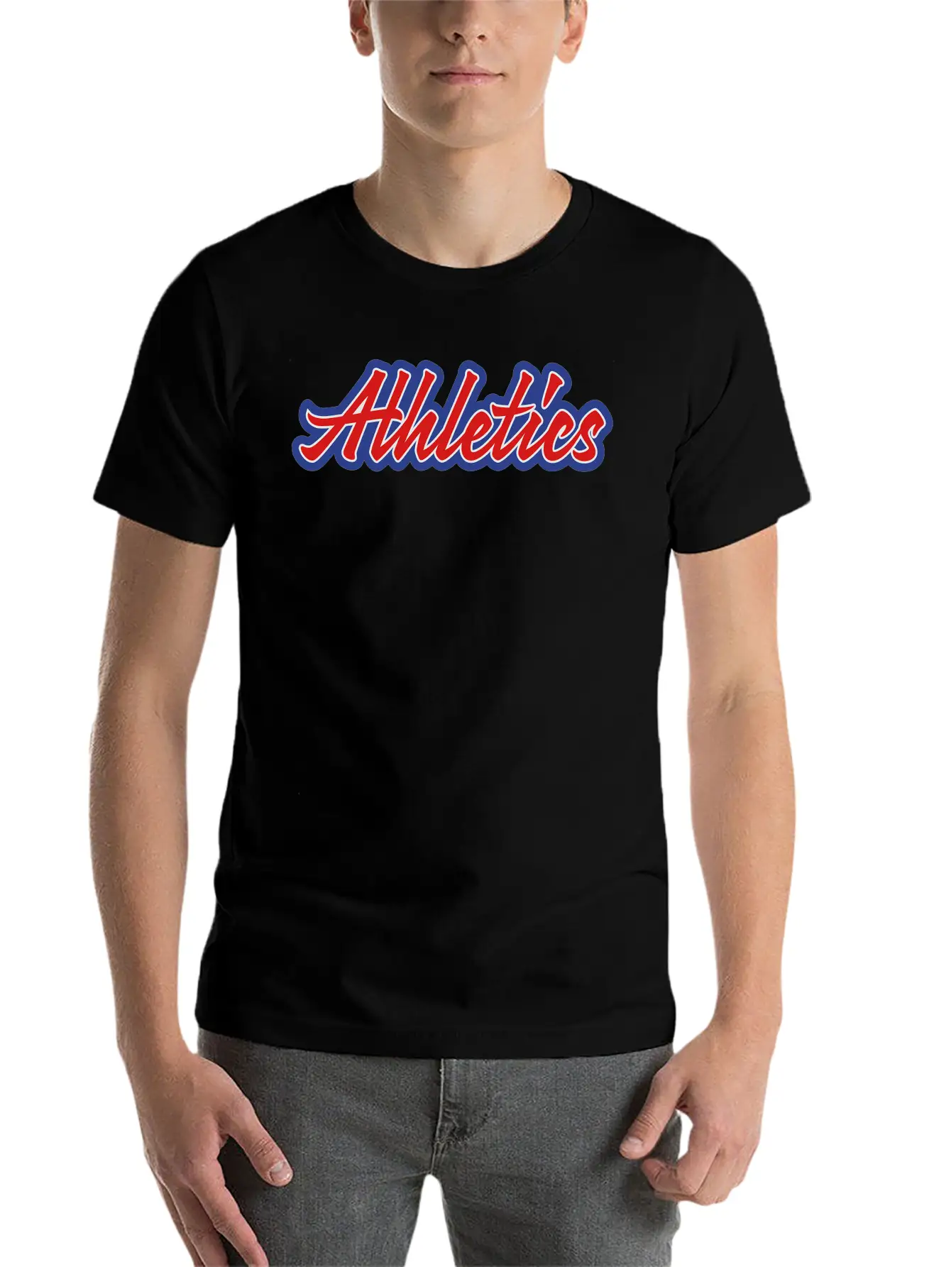 Athletics Unisex Casual T-Shirt – Clean Design For Daily Comfort