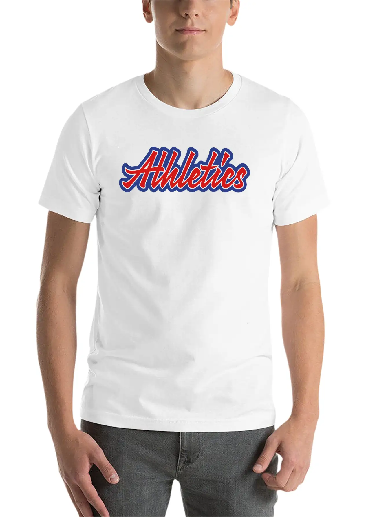 Athletics Unisex Casual T-Shirt – Clean Design For Daily Comfort