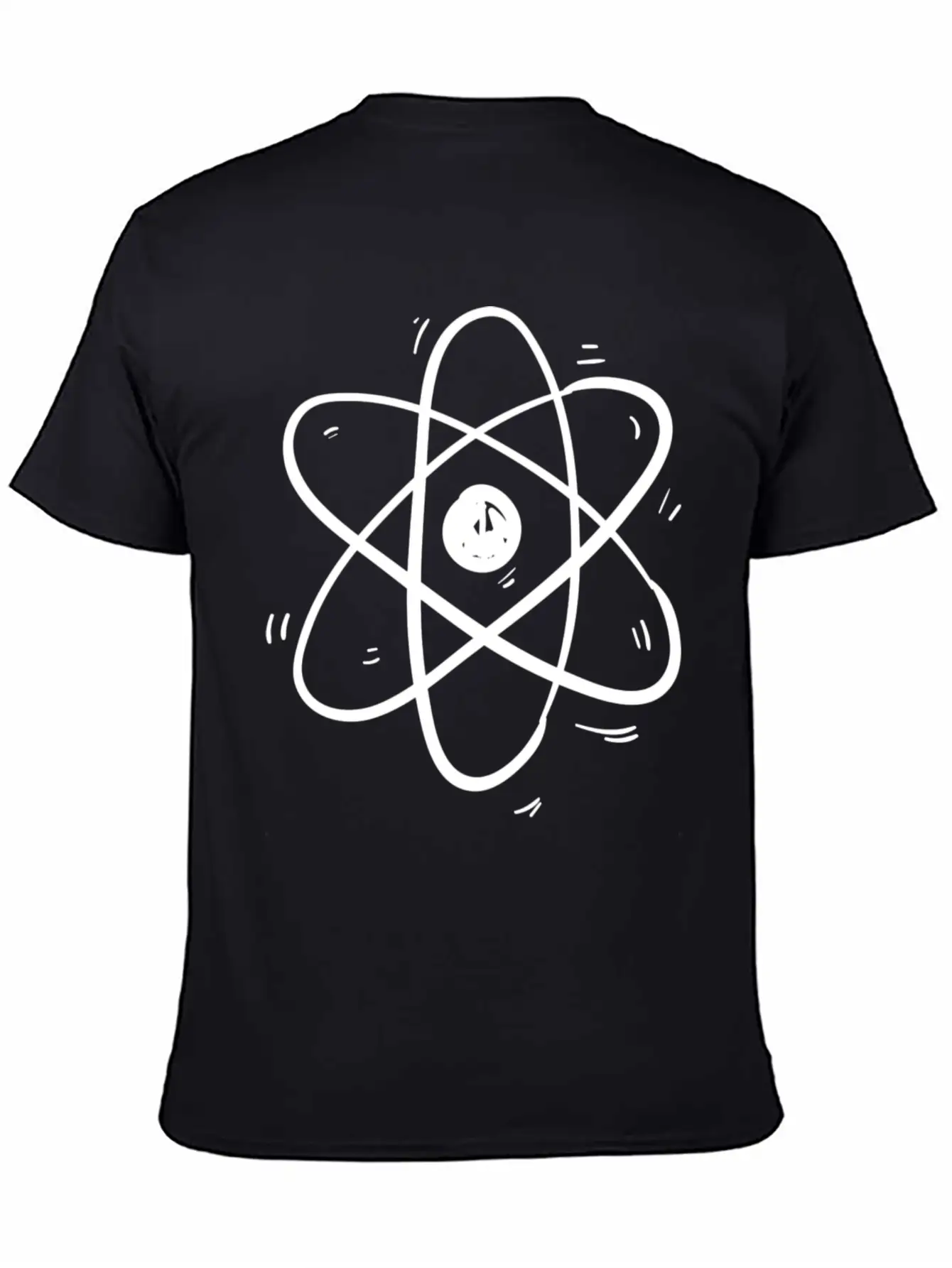Atom Model Cosmos Particle Theory Physics All Modern Fit Casual T-Shirt ��� Clean And Versatile Design