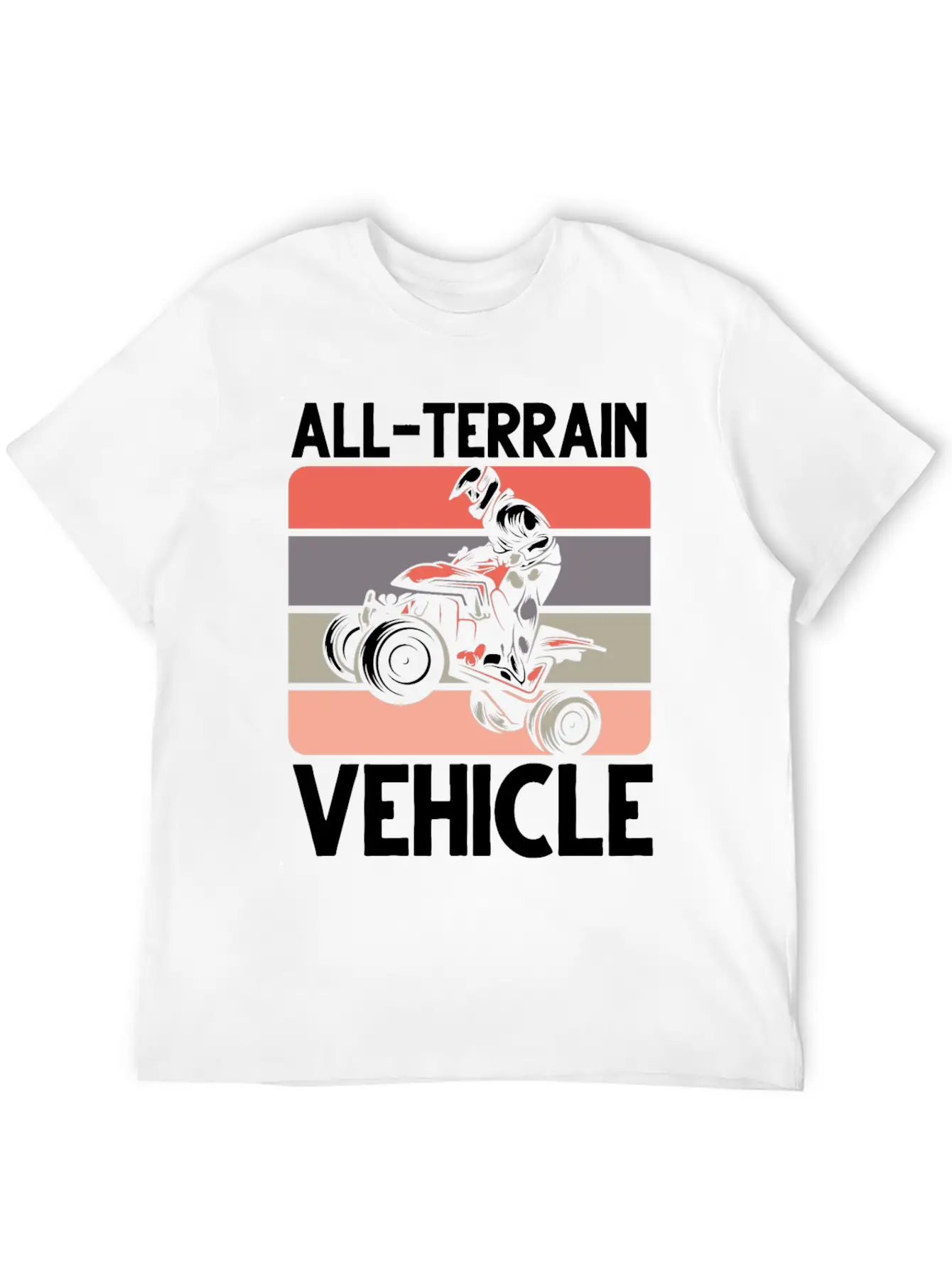 ATV Quad All-Terrain Vehicle Racing Soft Cotton Short Sleeve Tee – Unisex Wardrobe Staple