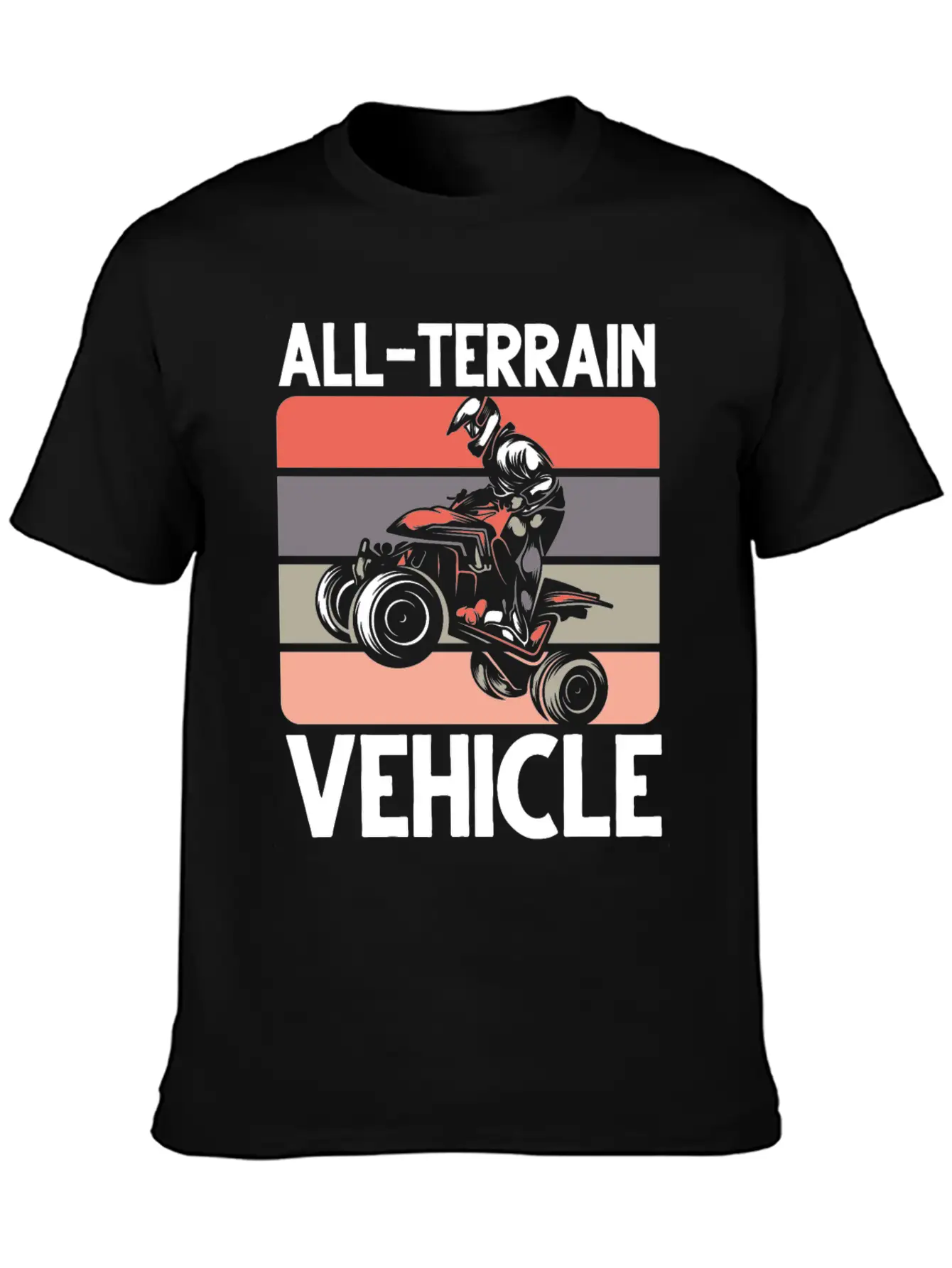 ATV Quad All-Terrain Vehicle Racing Soft Cotton Short Sleeve Tee – Unisex Wardrobe Staple