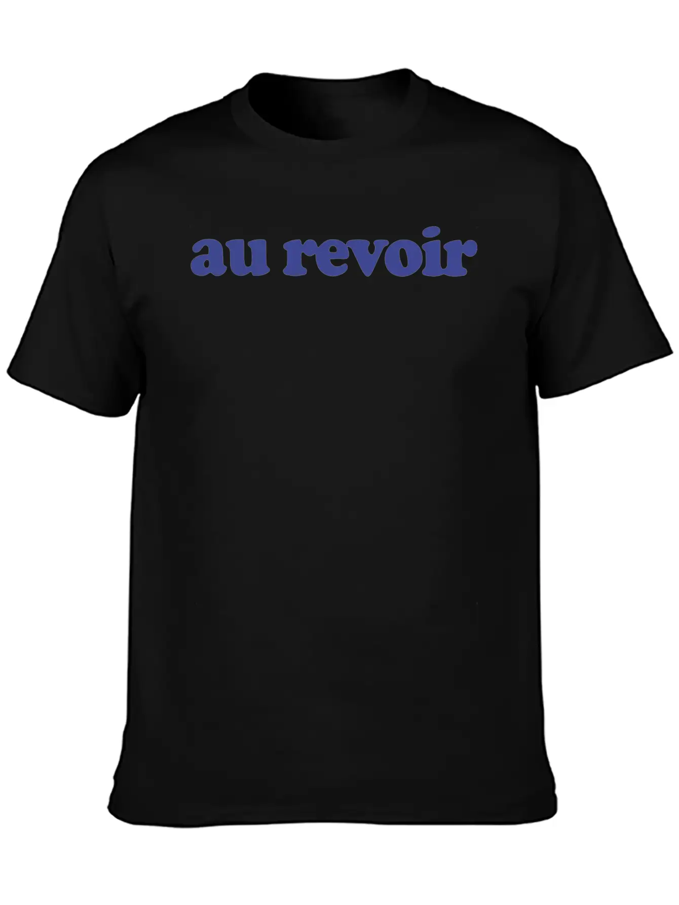 Au Revoir Retro Vintage French Fashion Chic Essential Cotton Tee For Daily Outfits – Unisex Style