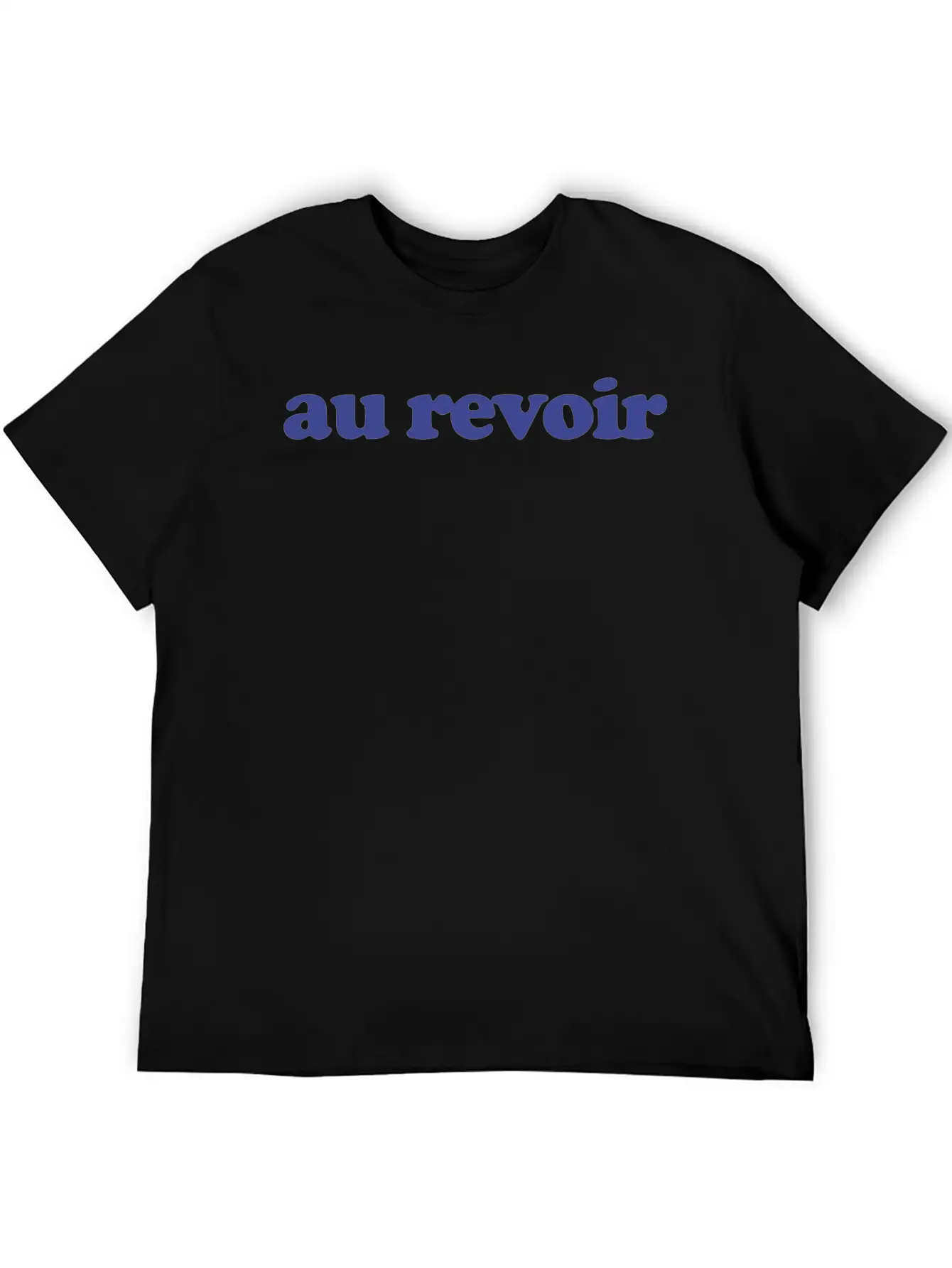 Au Revoir Retro Vintage French Fashion Chic Essential Cotton Tee For Daily Outfits – Unisex Style