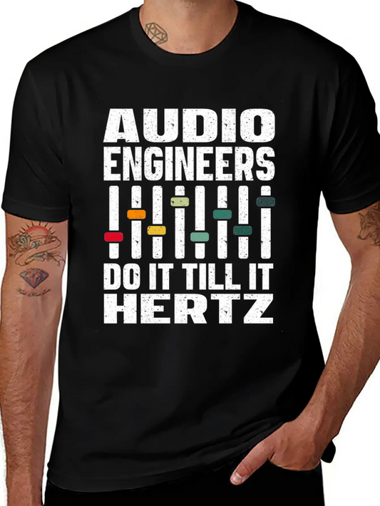 Audio Engineers Sound Engineer Audio Music Soft Cotton Short Sleeve Tee – Unisex Wardrobe Staple