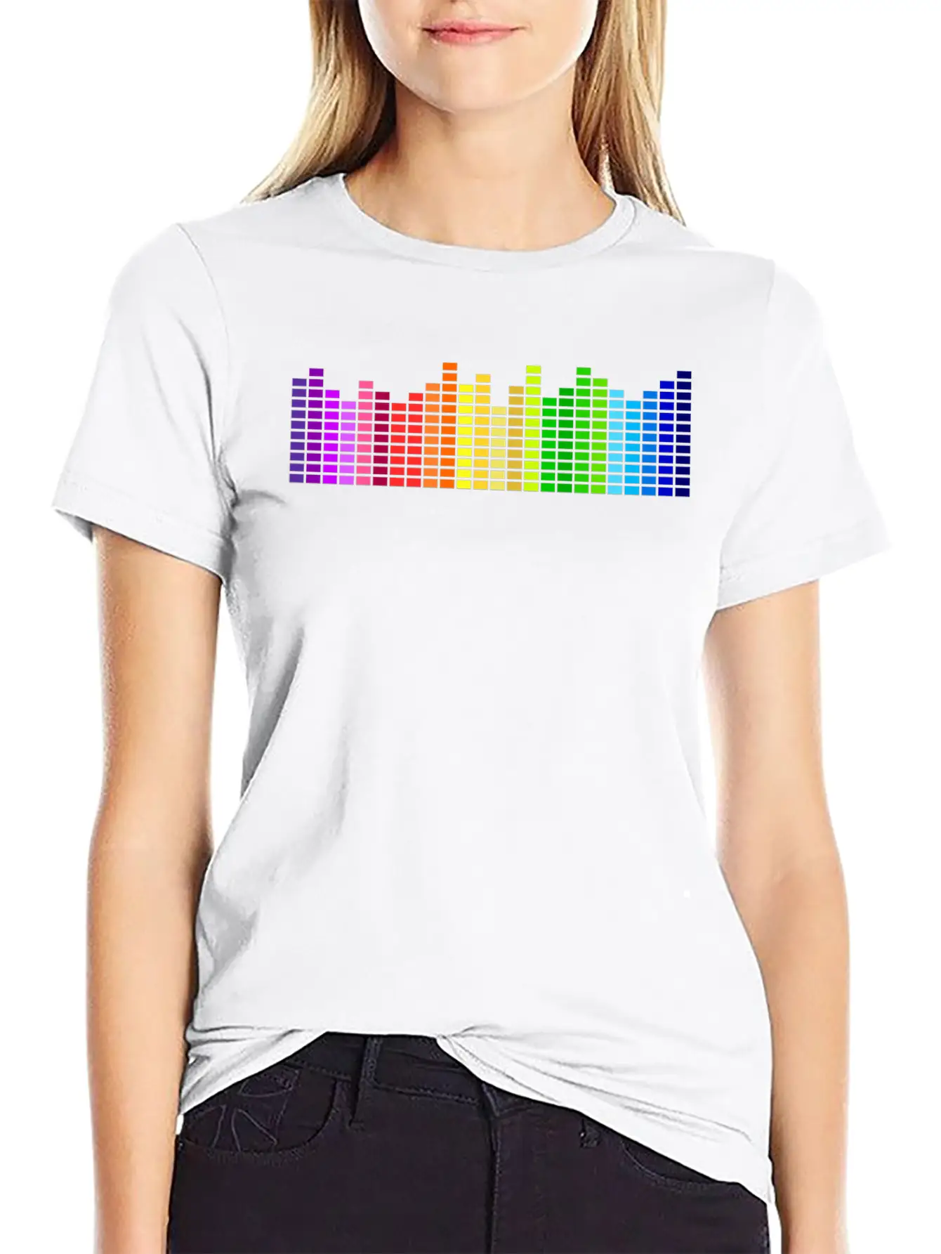 Audio Graphic Comfortable Minimalist Graphic Tee – Summer Style Essential