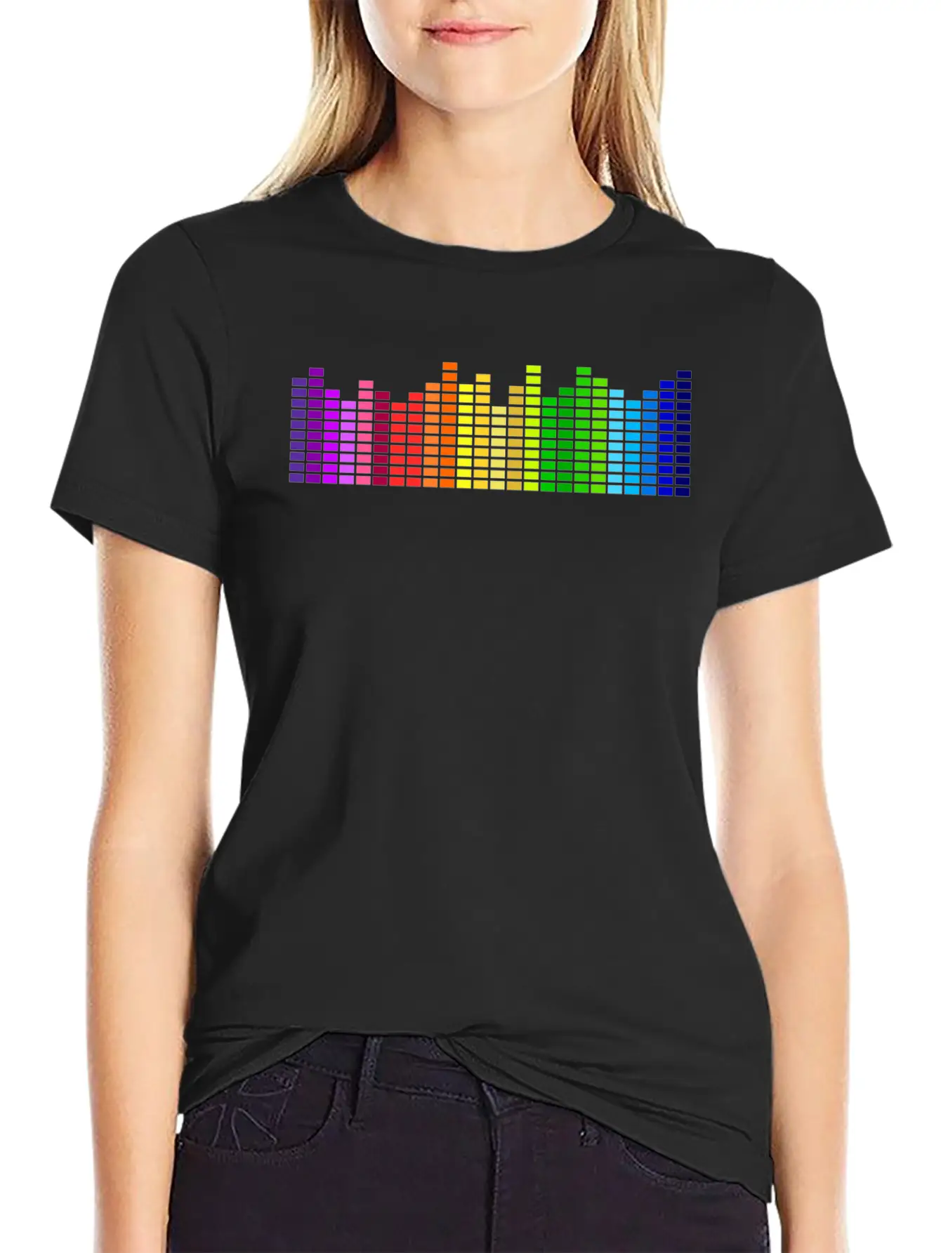 Audio Graphic Comfortable Minimalist Graphic Tee – Summer Style Essential