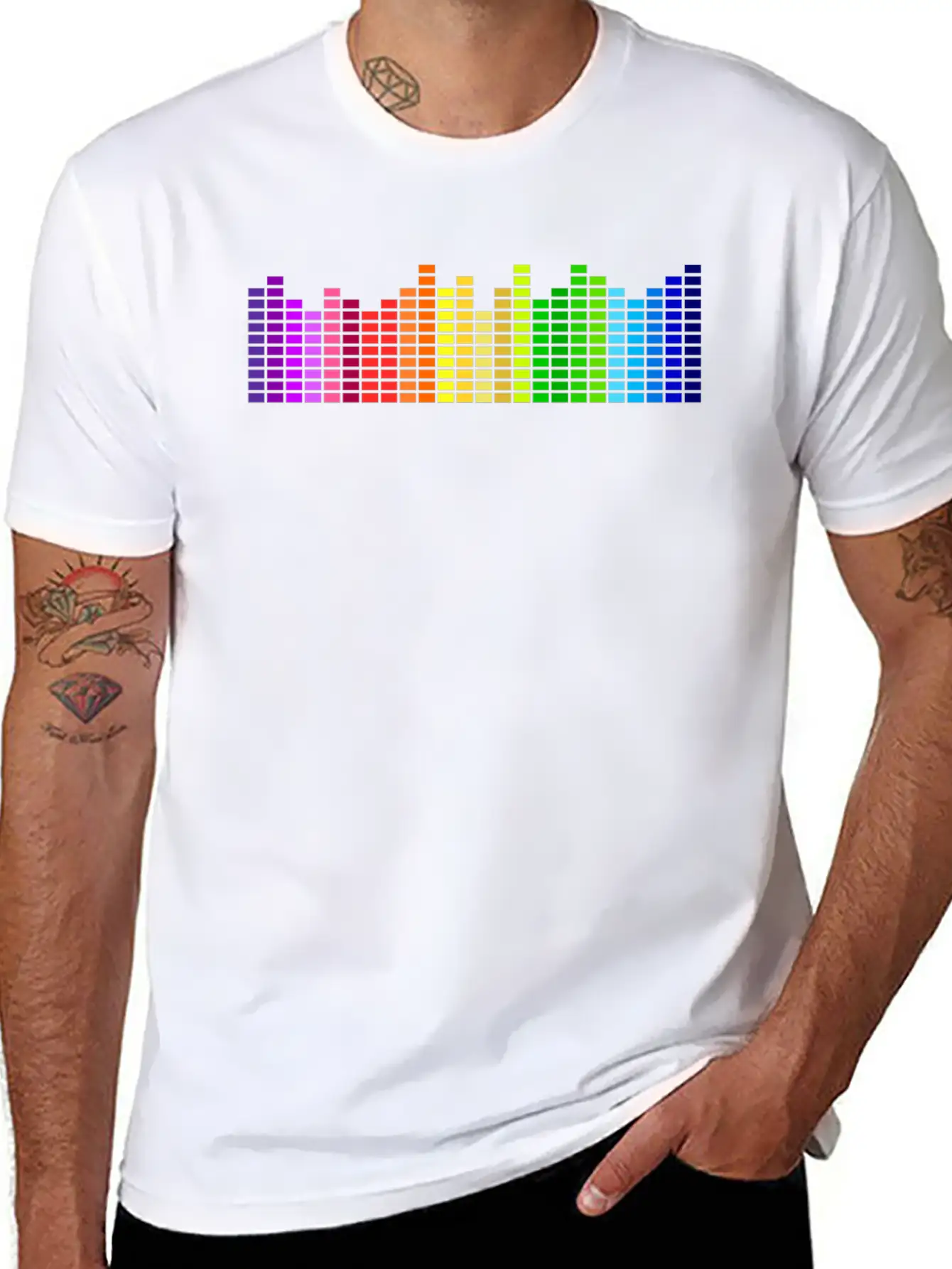 Audio Graphic Comfortable Minimalist Graphic Tee – Summer Style Essential