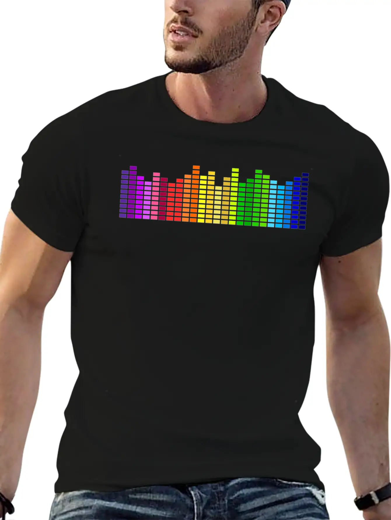 Audio Graphic Comfortable Minimalist Graphic Tee – Summer Style Essential