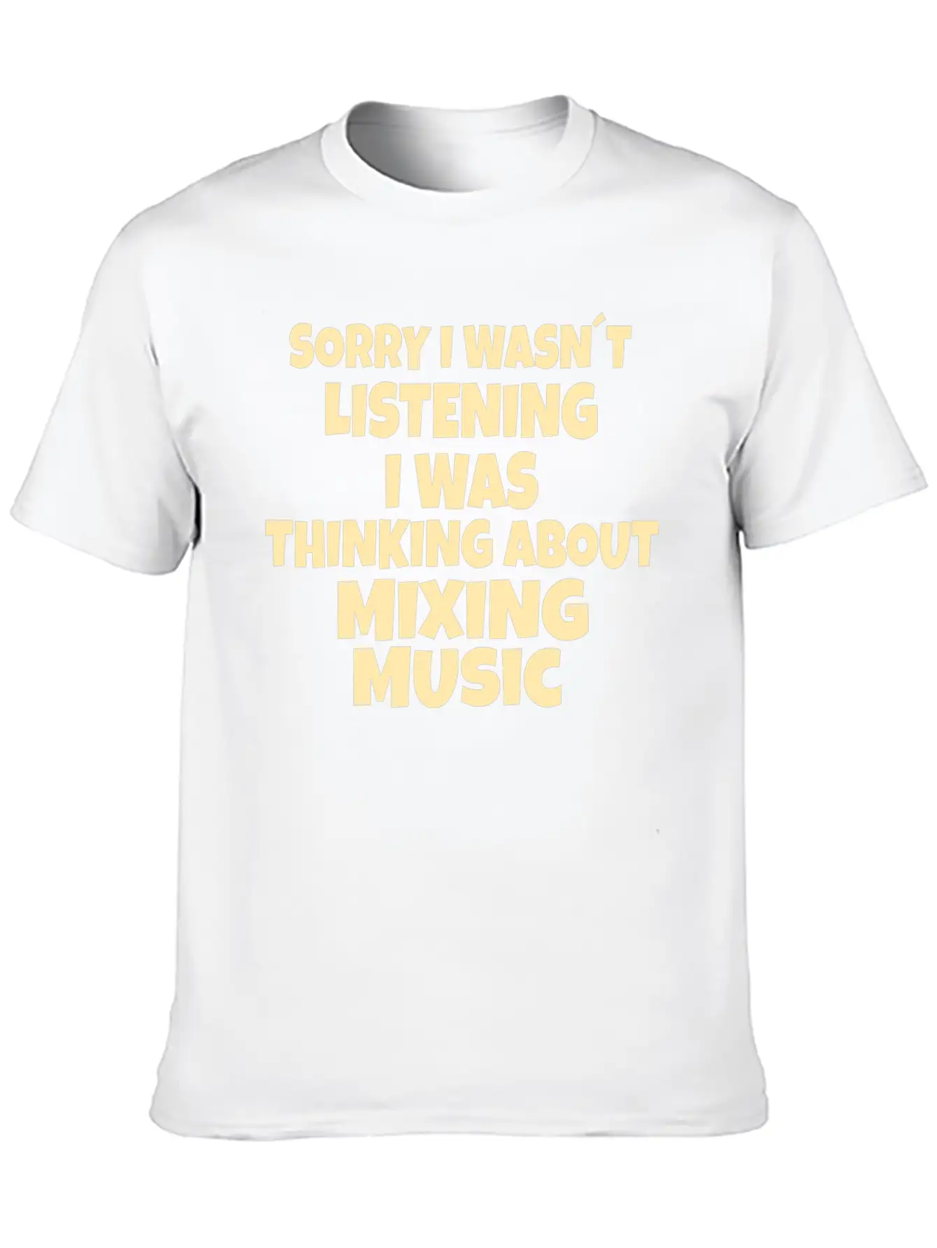 AUDIOLOGIST / CAR STEREO: Sorry I Wasn´t Listening Stylish Everyday T-Shirt – Unisex Basic Cotton Tee